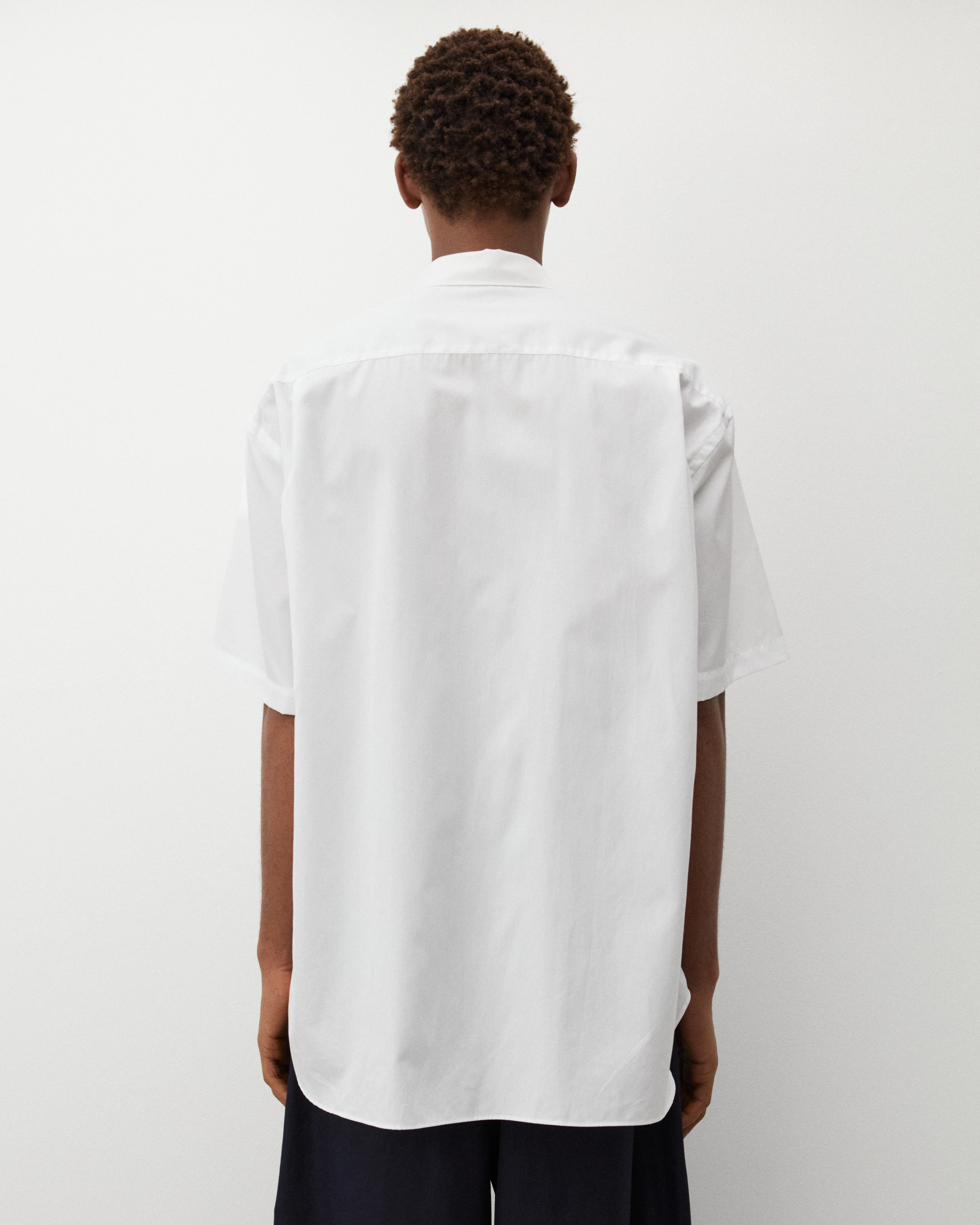 CDG Homme - Men's Short Sleeve Shirt - (White) - Image 5