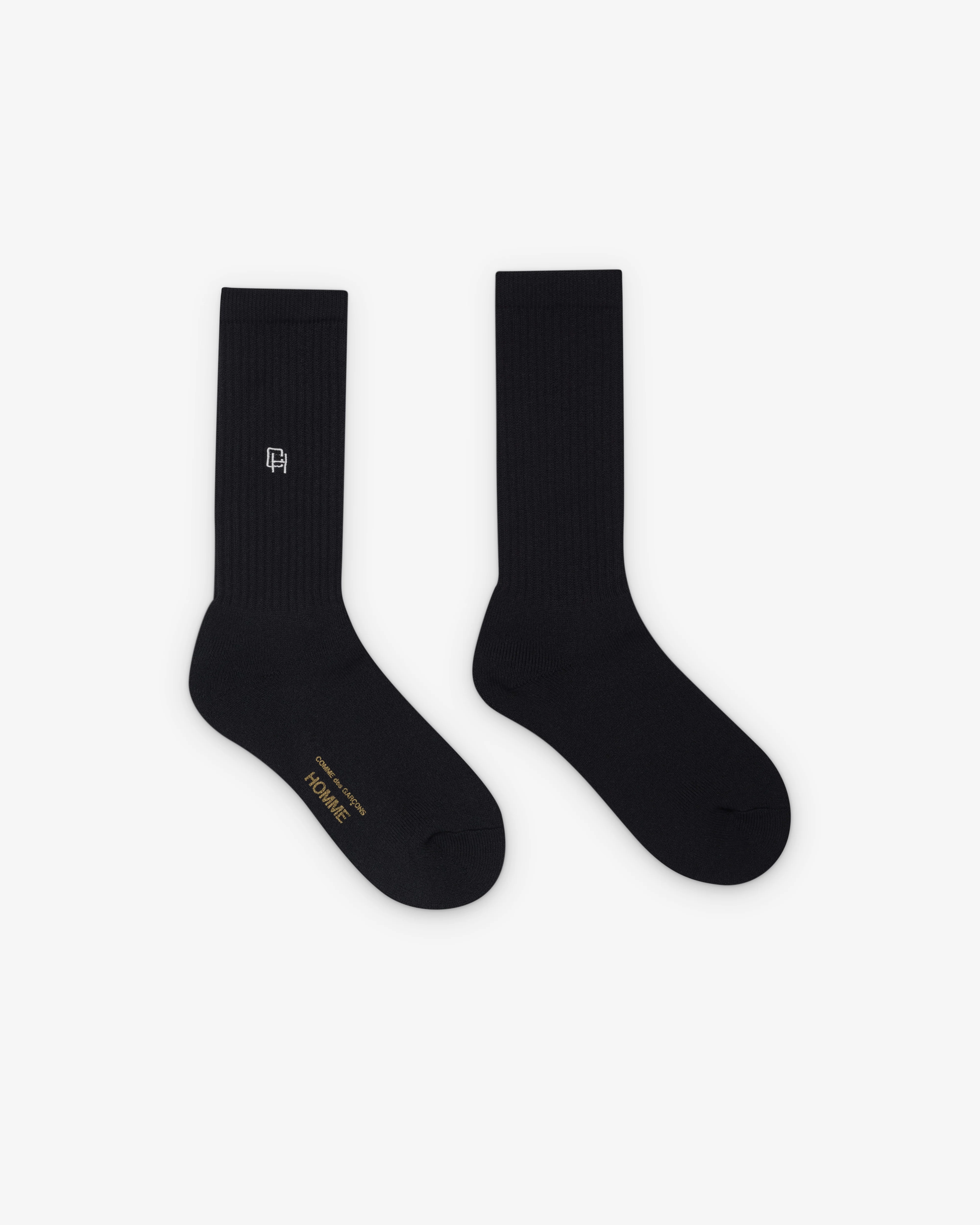 CDG Homme - Men's Logo Socks - (Black)