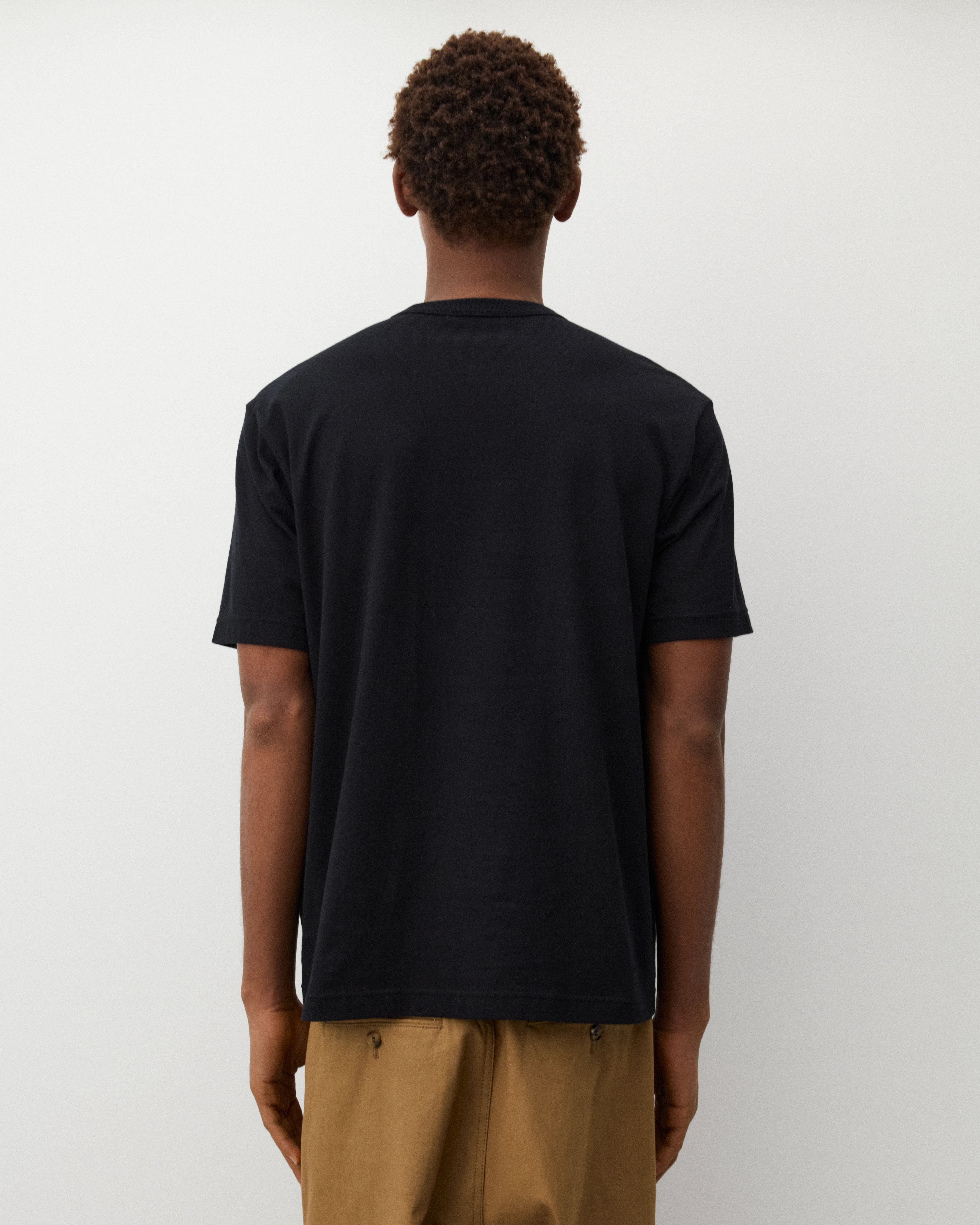 CDG Homme - Men's Logo T-Shirt - (Black) - Image 5