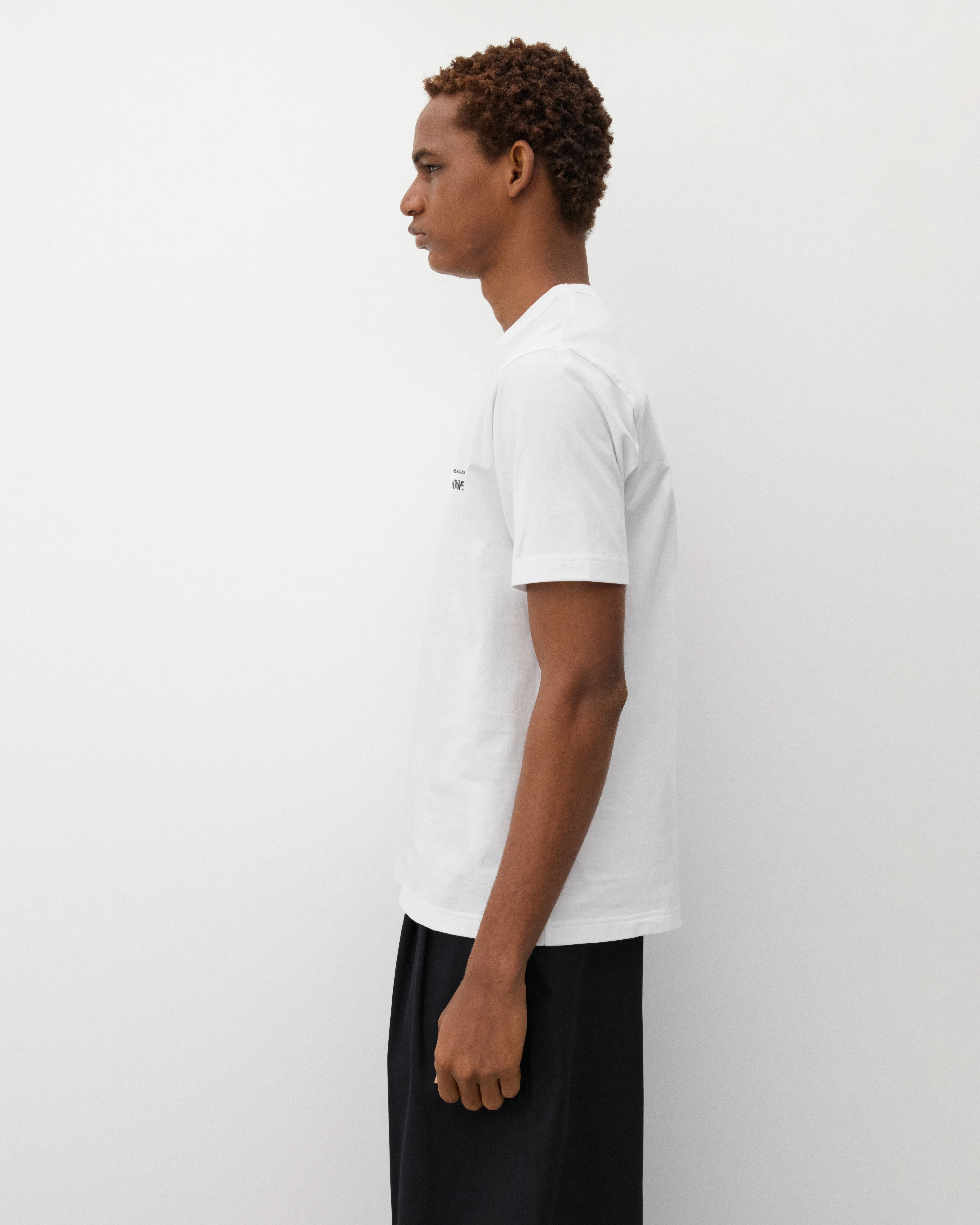 CDG Homme - Men's Logo T-Shirt - (White) - Image 4