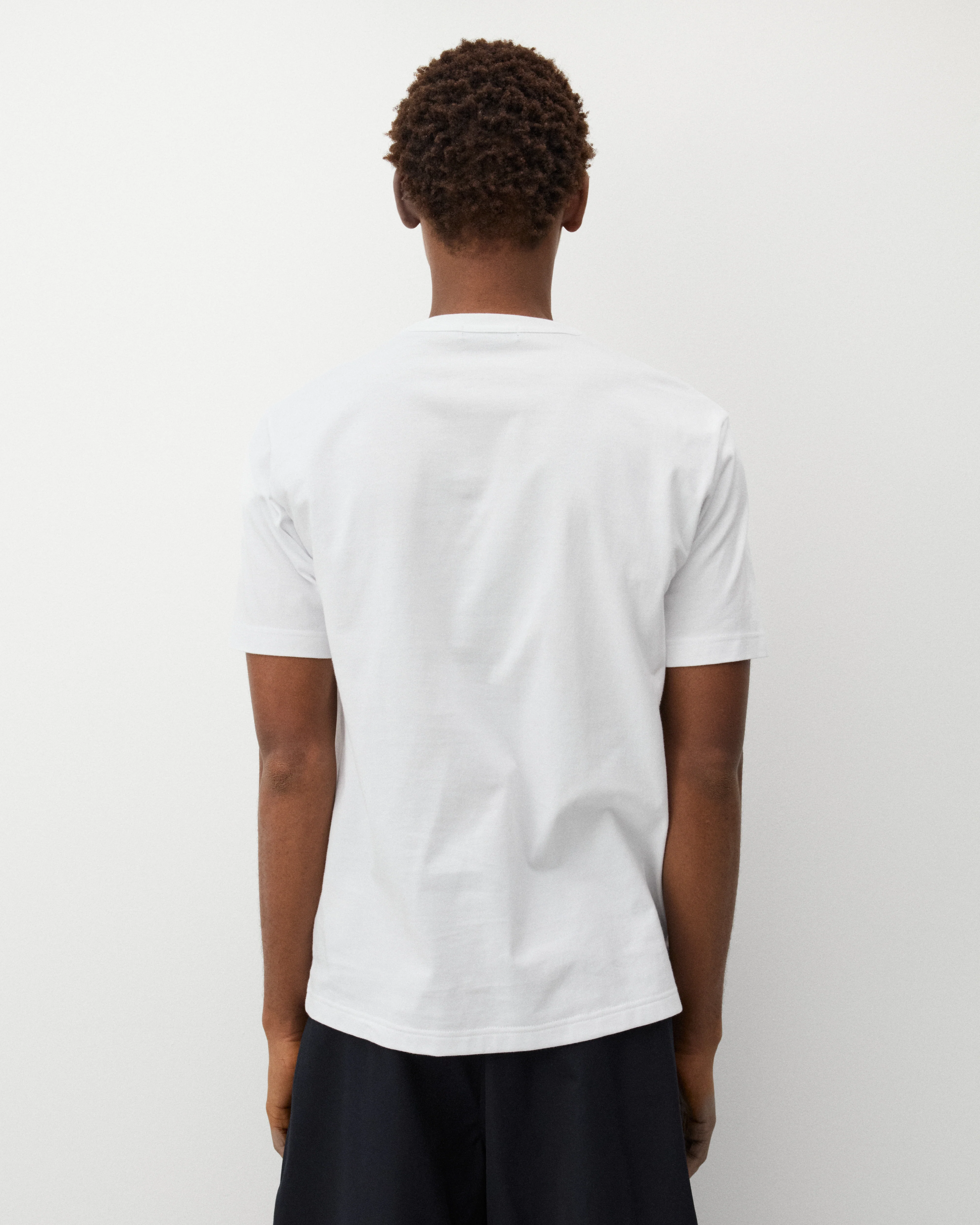 CDG Homme - Men's Logo T-Shirt - (White) - Image 5