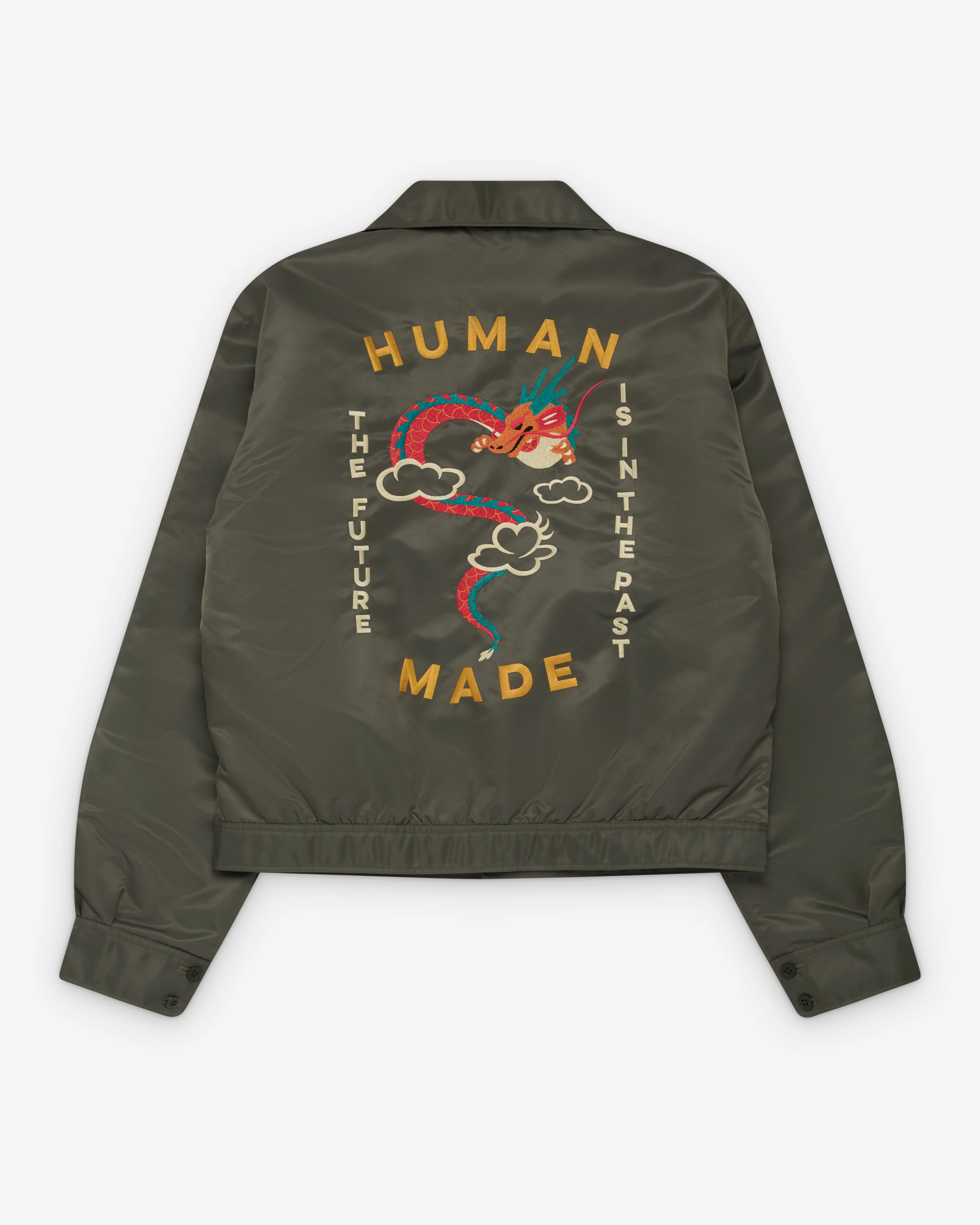 Human Made - Men's Military Jacket - (Olive) - Image 2