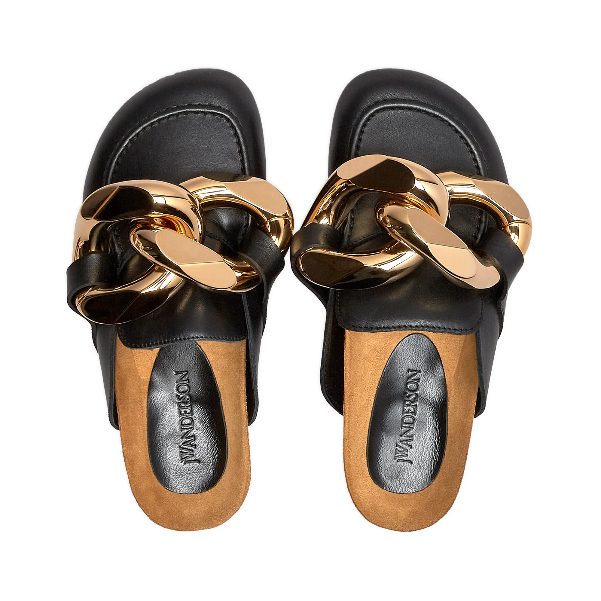 J.W. Anderson - Women’s Chain Loafer - (Black) - Image 4