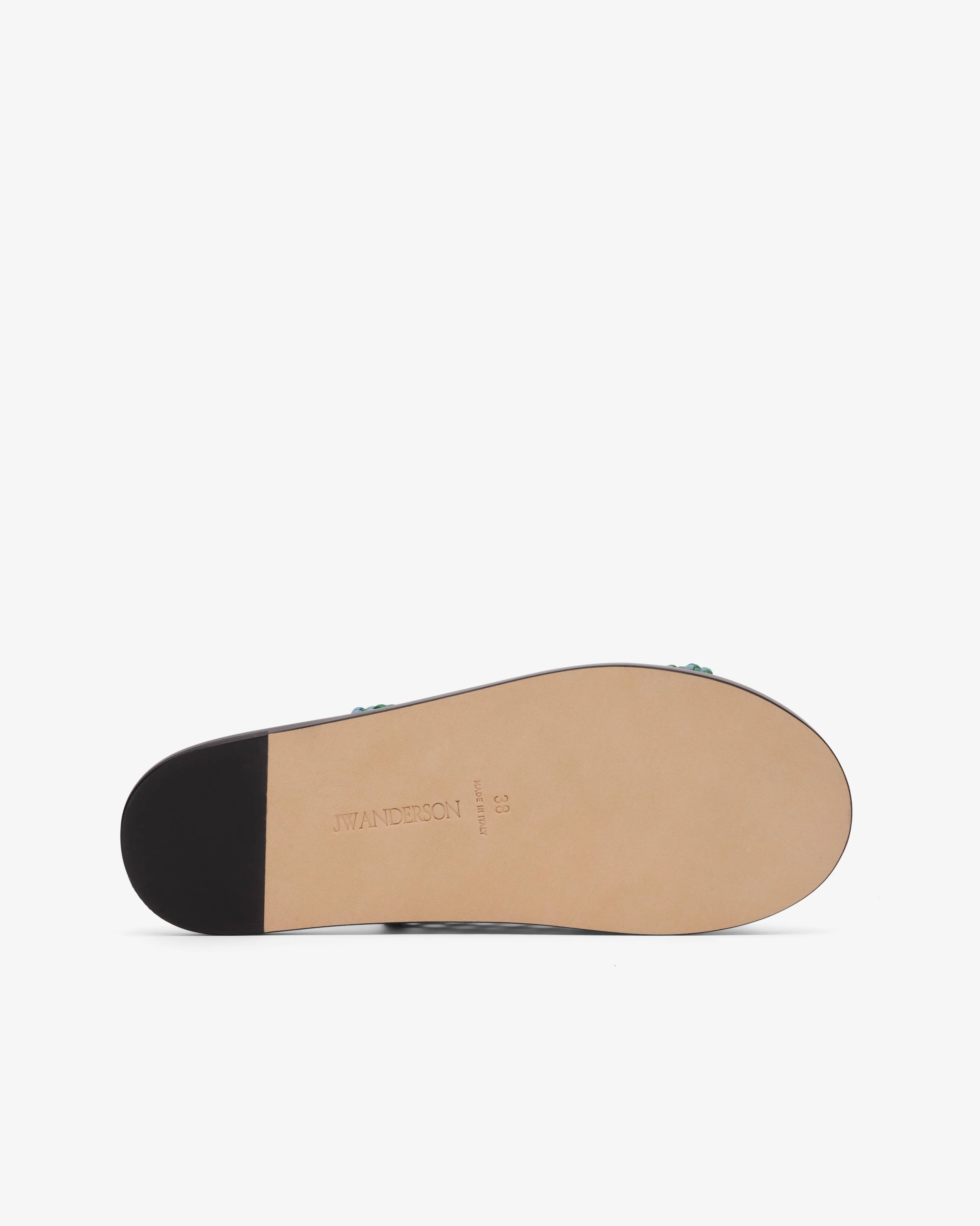JW Anderson - Women's Woven Sandal - (Blue/Green) - Image 6