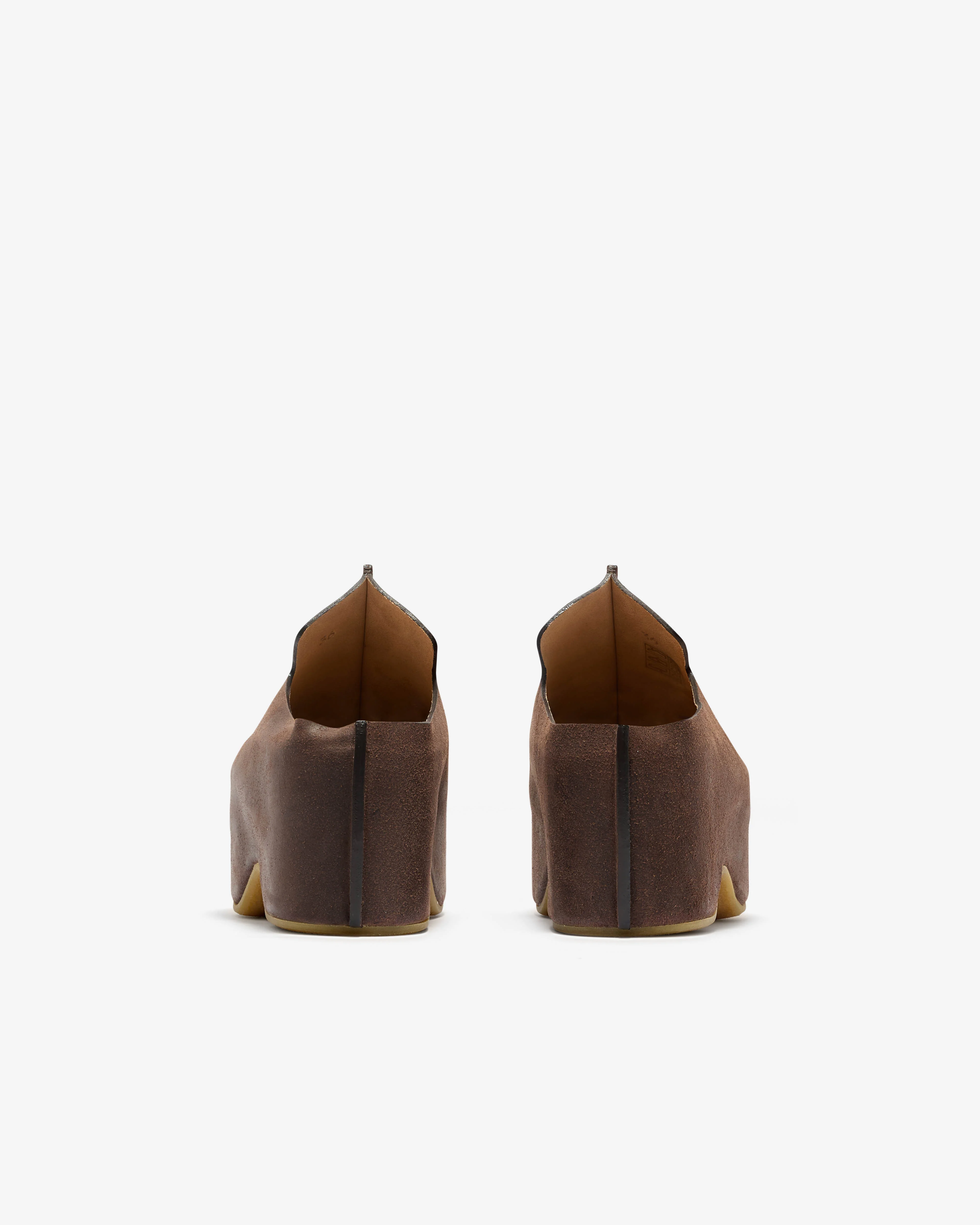 J.W. Anderson - Women’s Platform Clog - (Deep Walnut) - Image 4