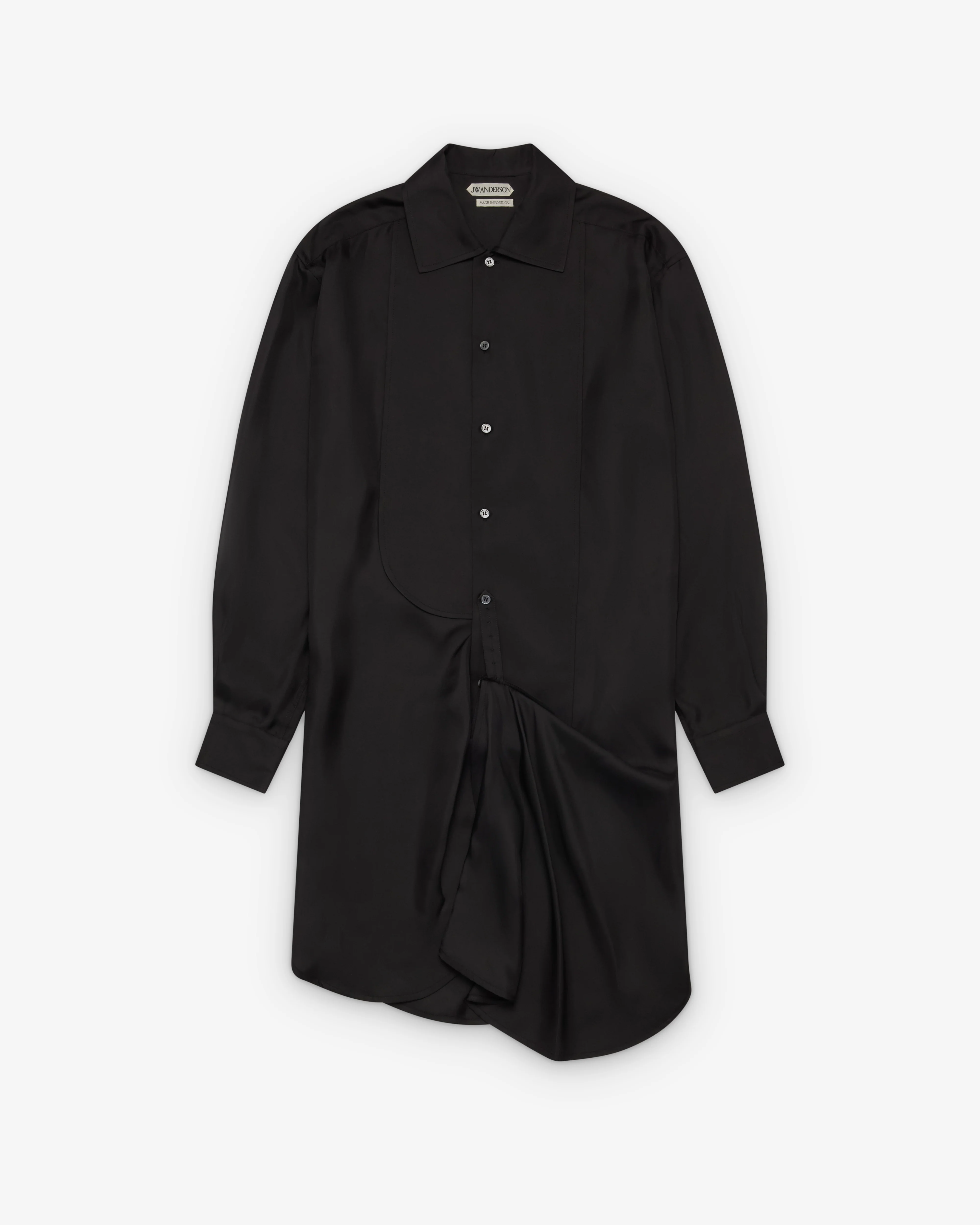 J.W. Anderson - Women's Tuxedo Drape Dress - (Black)