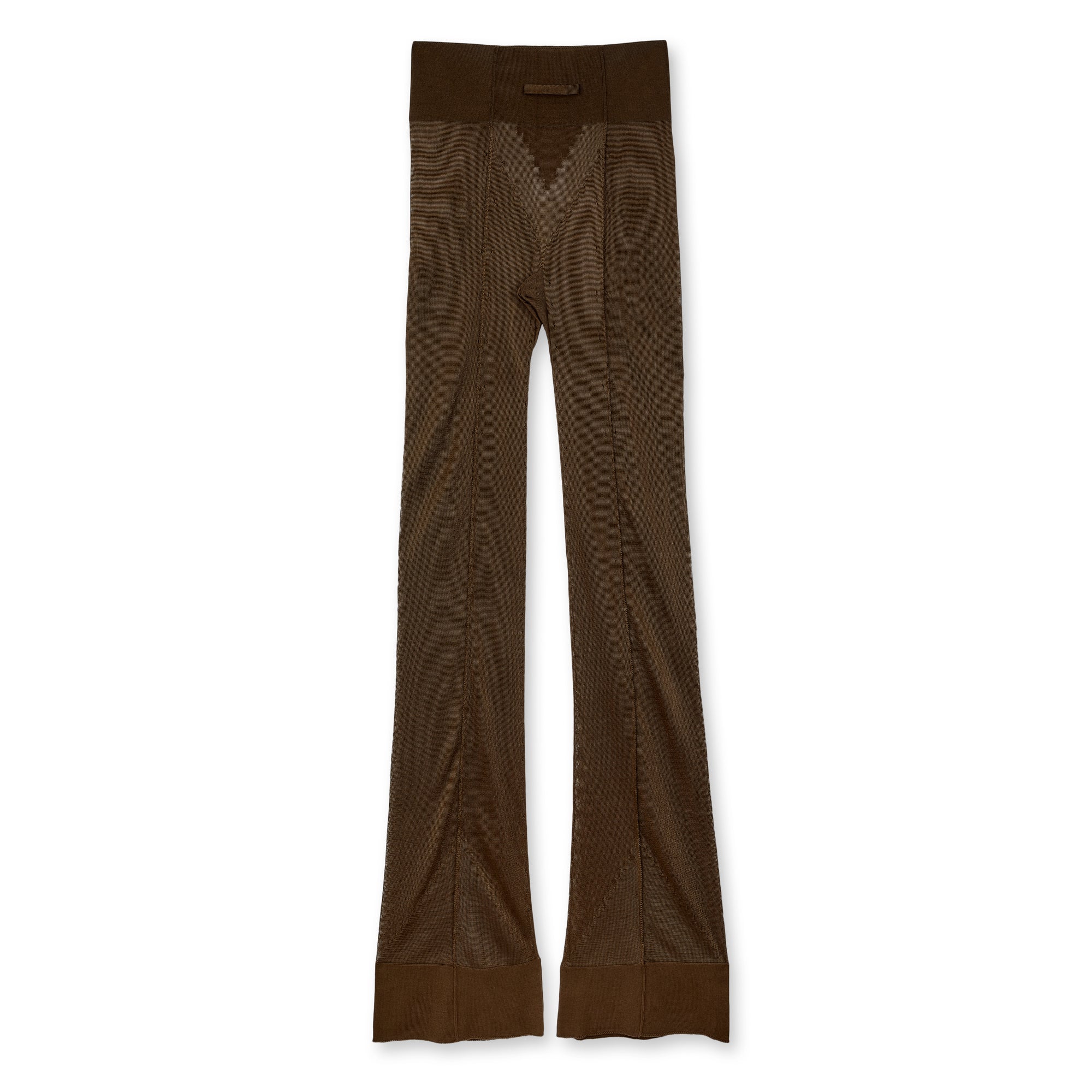 Jean Paul Gaultier - Lotta Volkova Flare Trousers - (Brown) - Image 2
