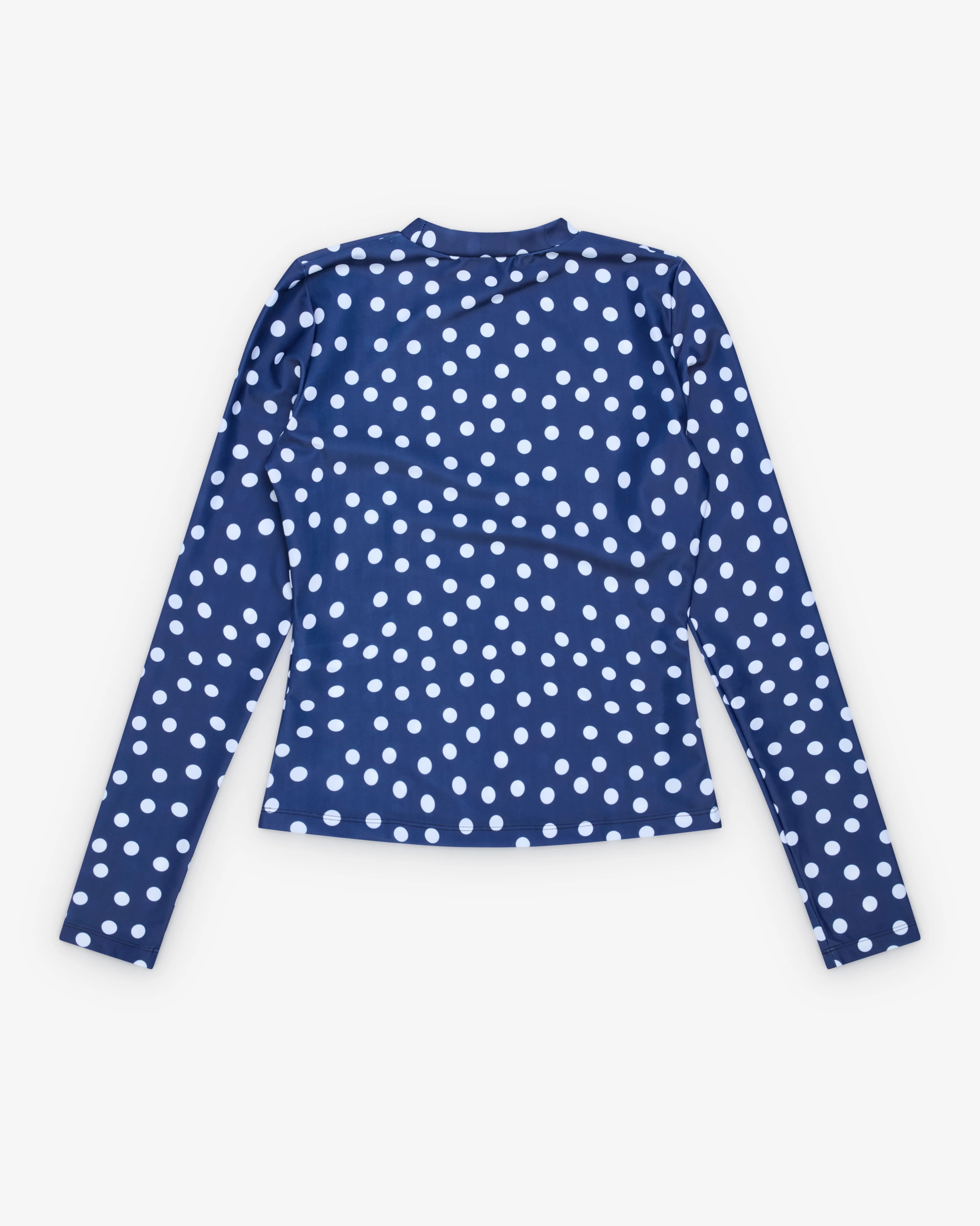 Jean Paul Gaultier - Women's Jersey Lycra Long Sleeve Top - (Navy/White) - Image 2