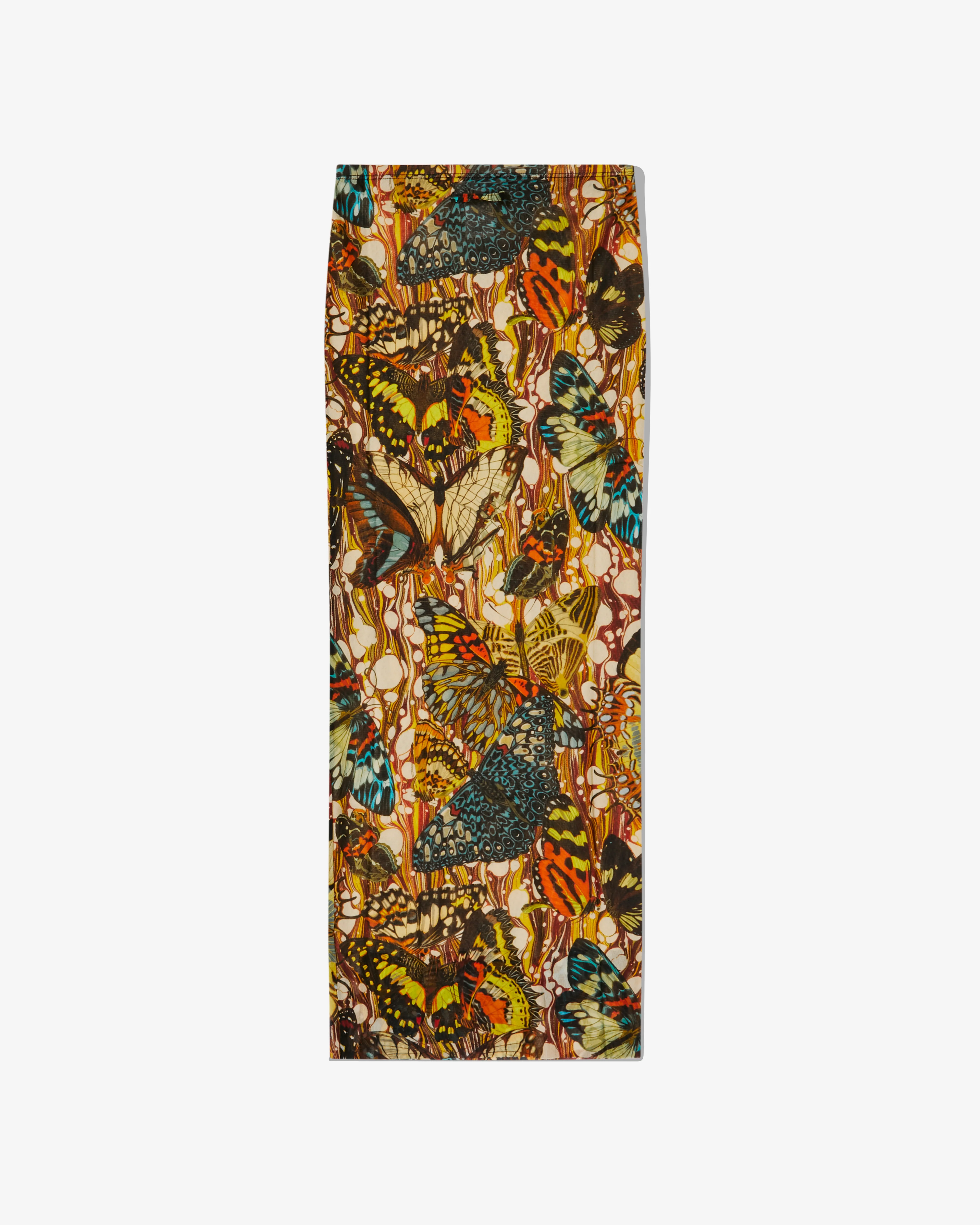 Jean Paul Gaultier - Women’s Printed Mesh Skirt - (Yellow) - Image 2