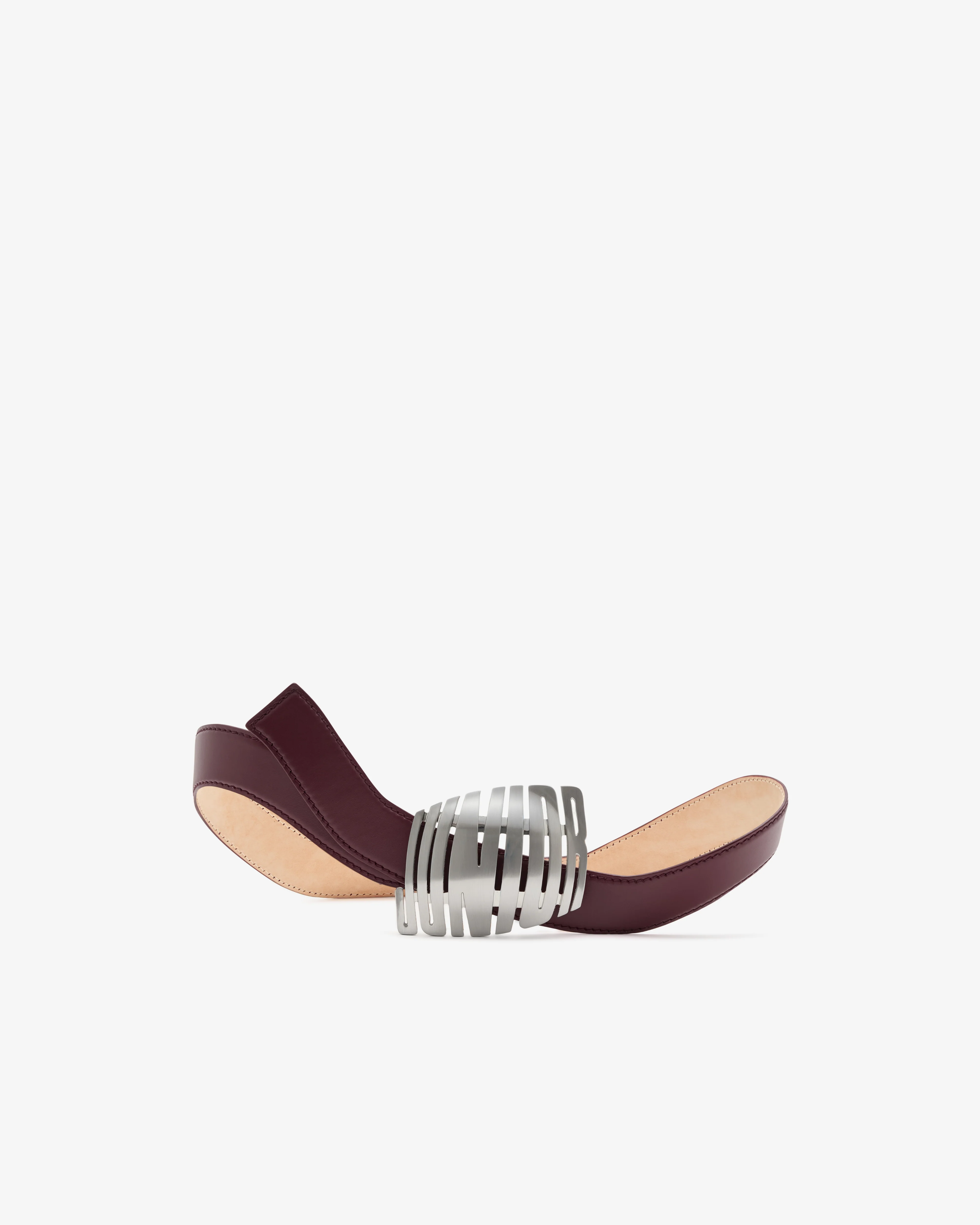 Jean Paul Gaultier - Women's Wavy Belt - (Bordeux) - Image 3