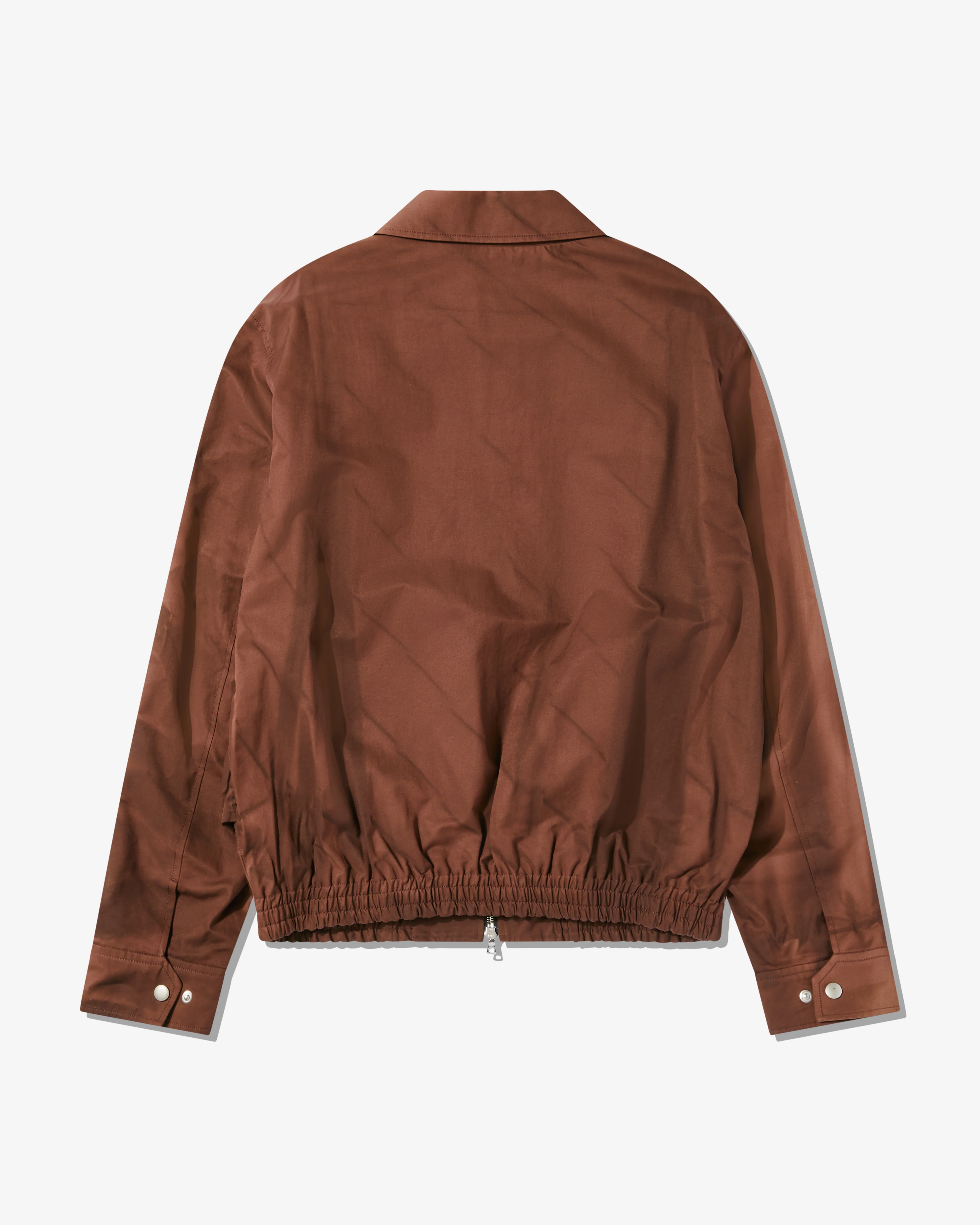 Jiyongkim - Men’s Sun-Bleached Darted Pocket Blouson - (Brown) - Image 2
