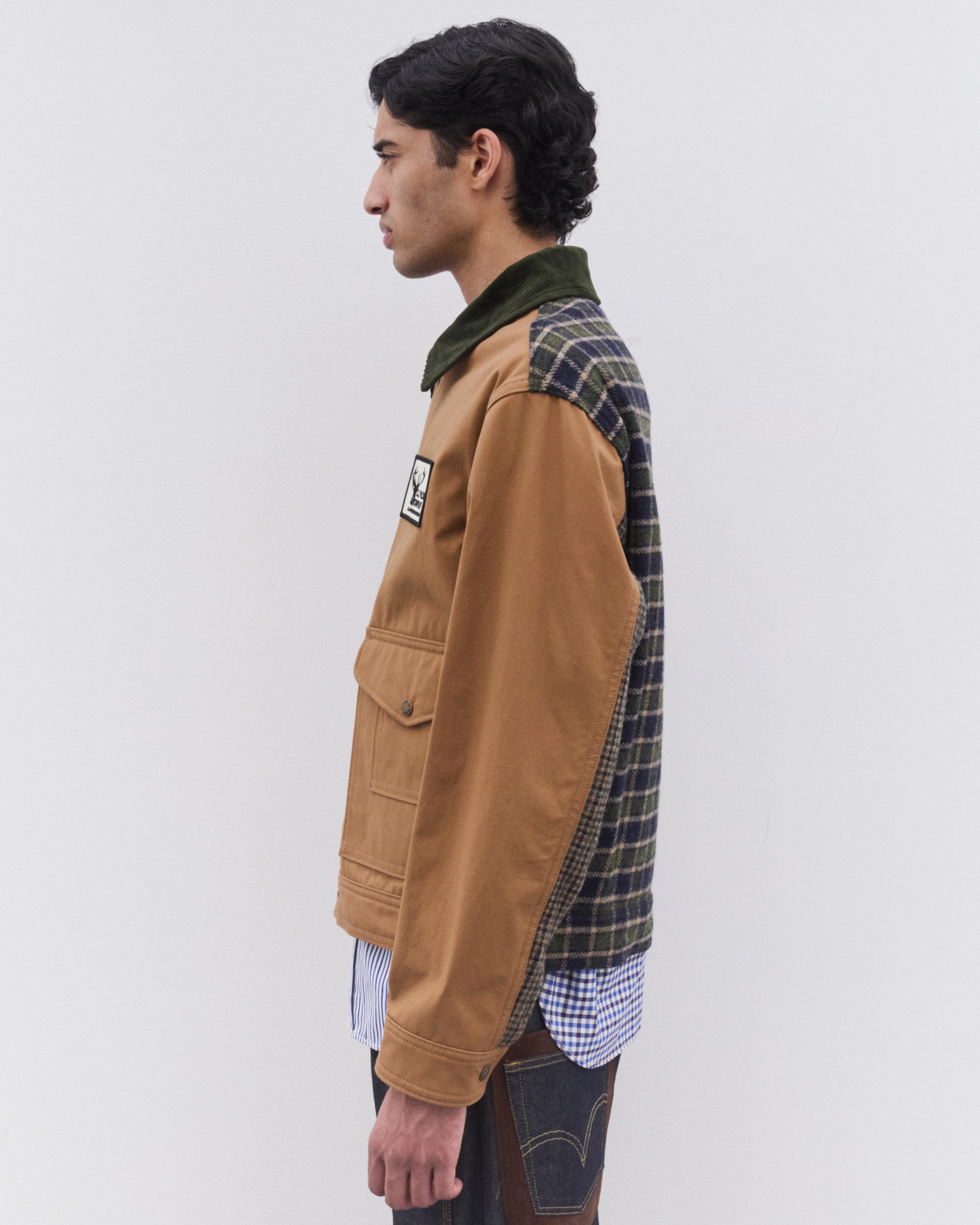Junya Watanabe Man - Men’s Filson Deck Jacket - (Brown) - Image 4