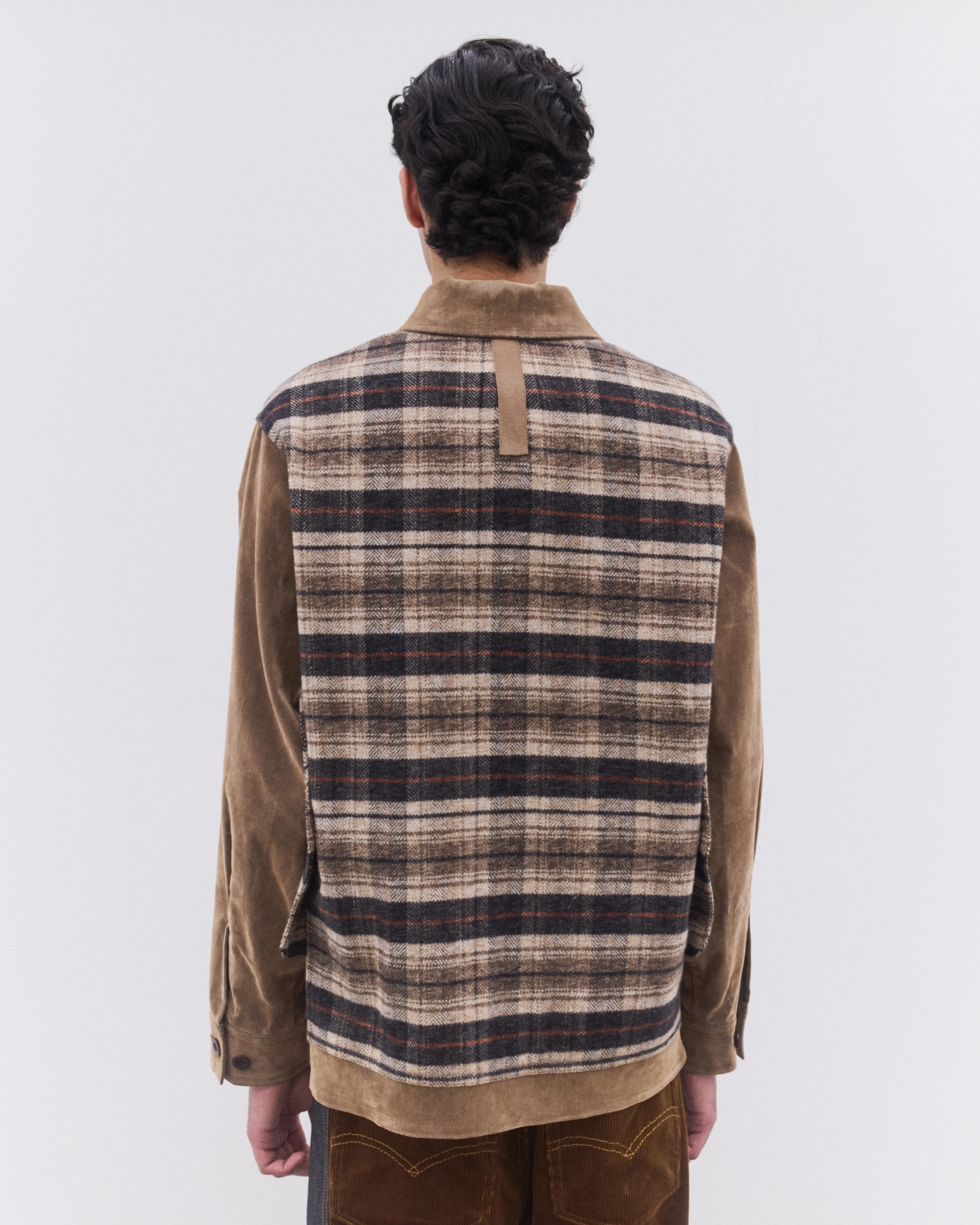 Junya Watanabe Man - Men’s Work Jacket - (Brown) - Image 5
