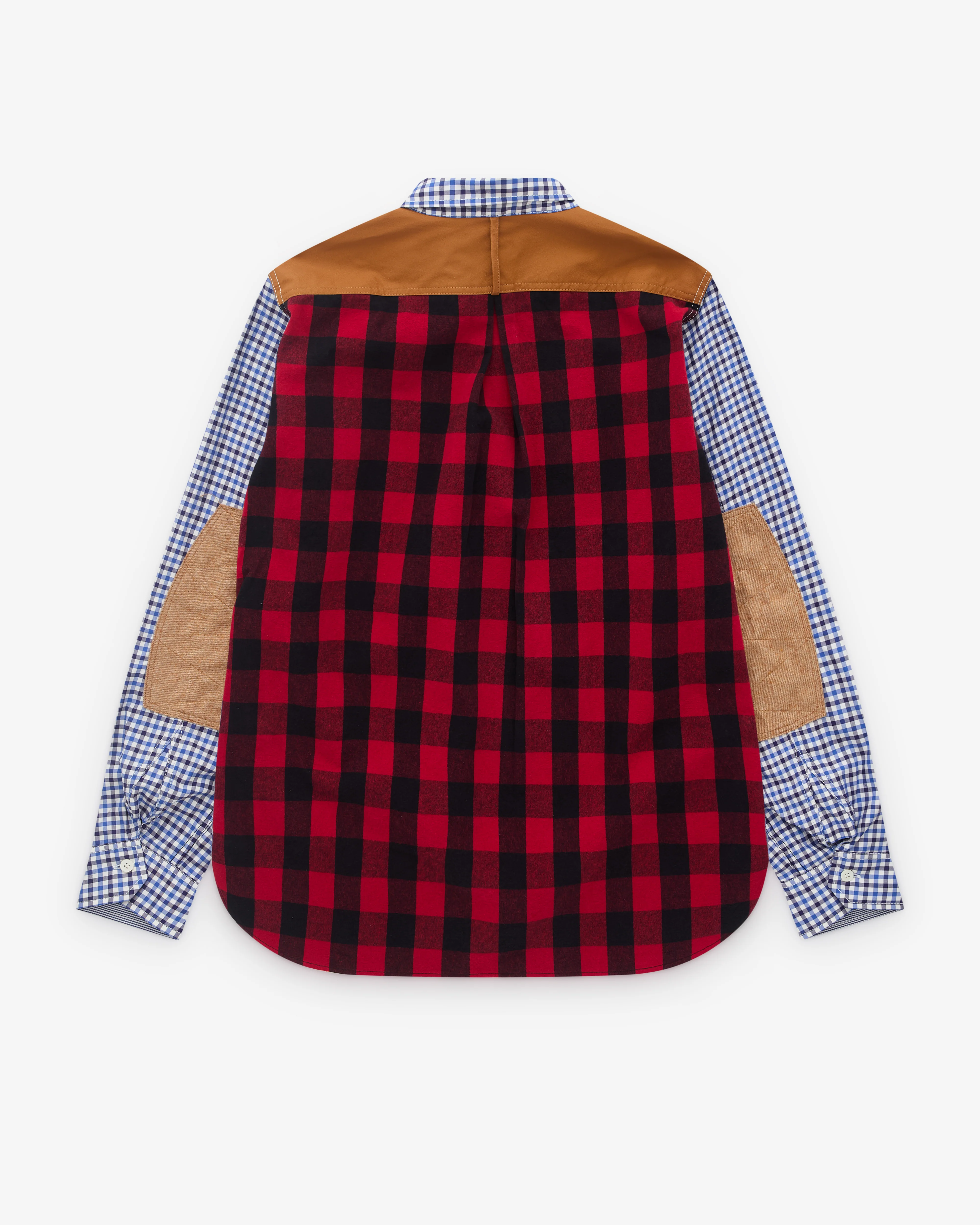 Junya Watanabe Man - Men’s Multi Check Shirt - (Multi) - Image 2