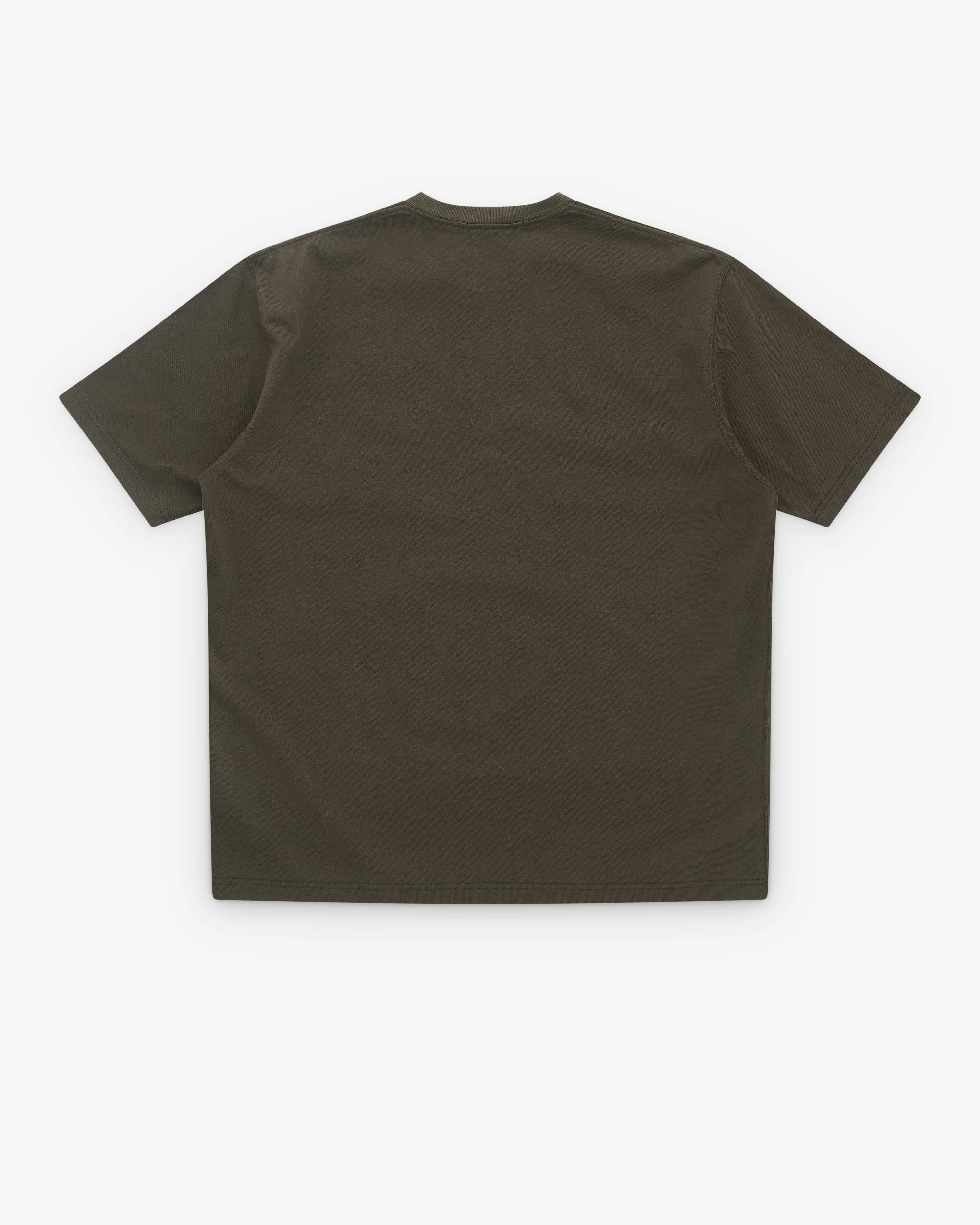 Junya Watanabe Man - Men’s Short Sleeve T-Shirt - (Khaki) - Image 2