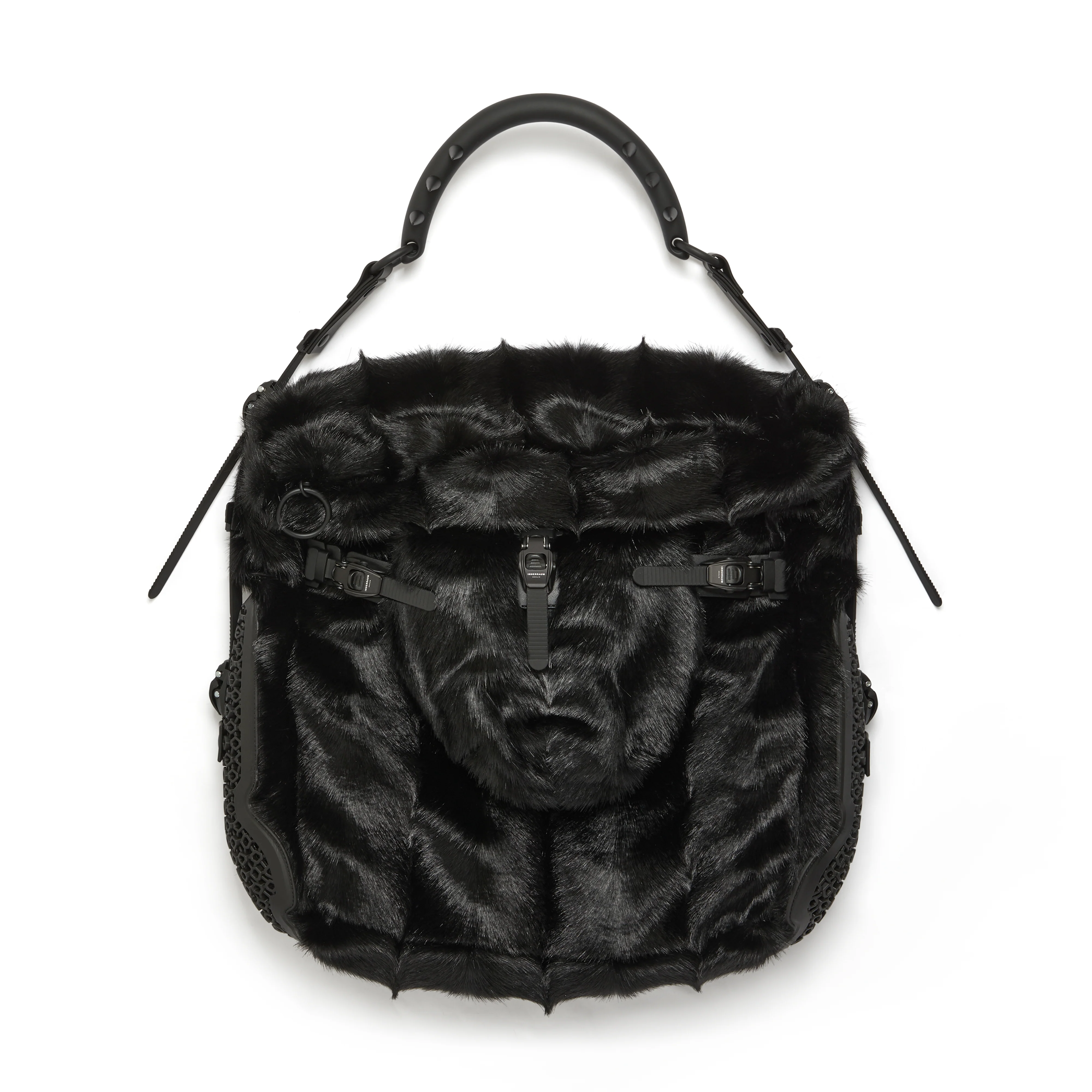 Junya Watanabe - INNERRAUM Faux Fur Tote Bag - (Black)
