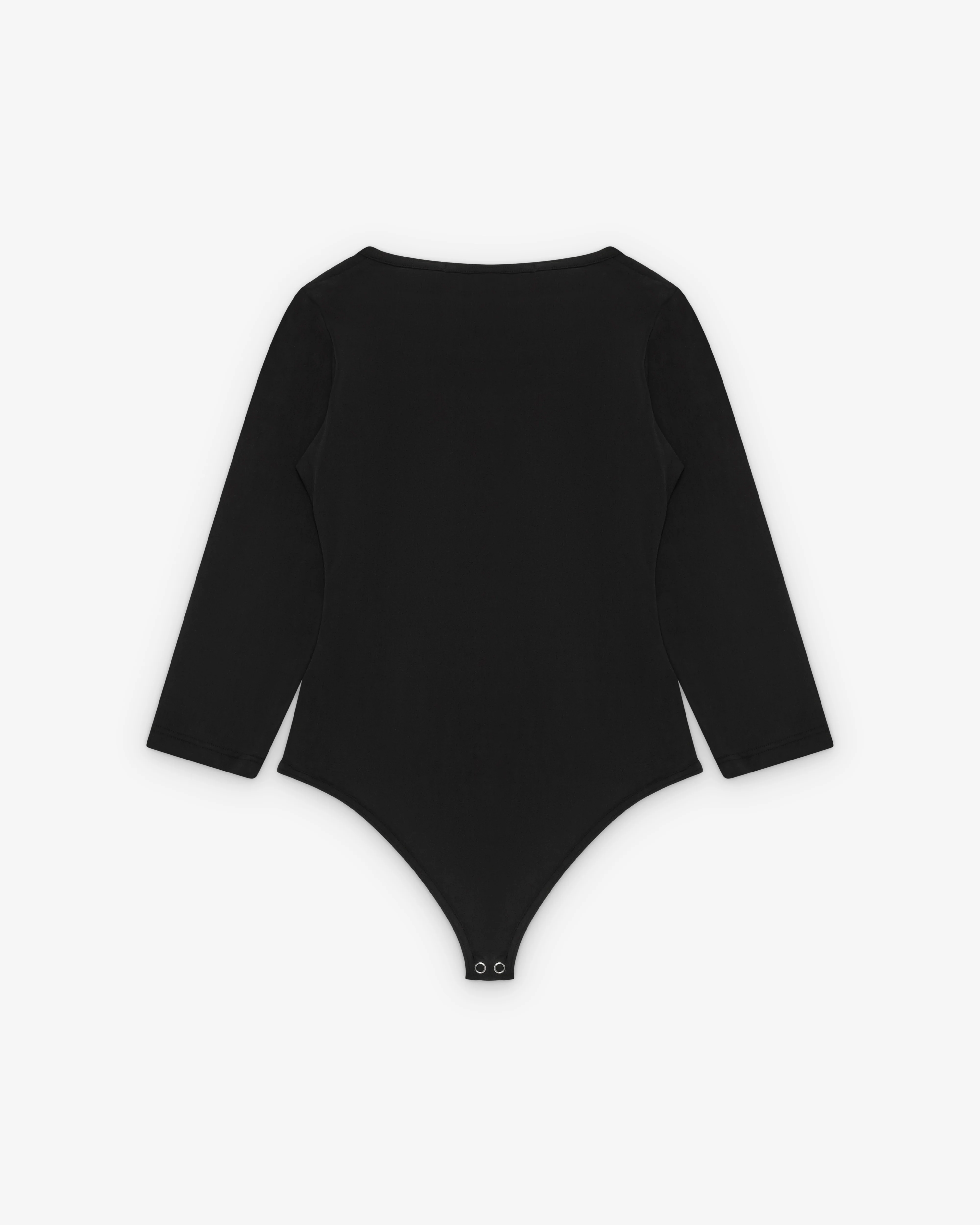 Junya Watanabe - Women's Long Sleeve Bodysuit - (Black) - Image 2