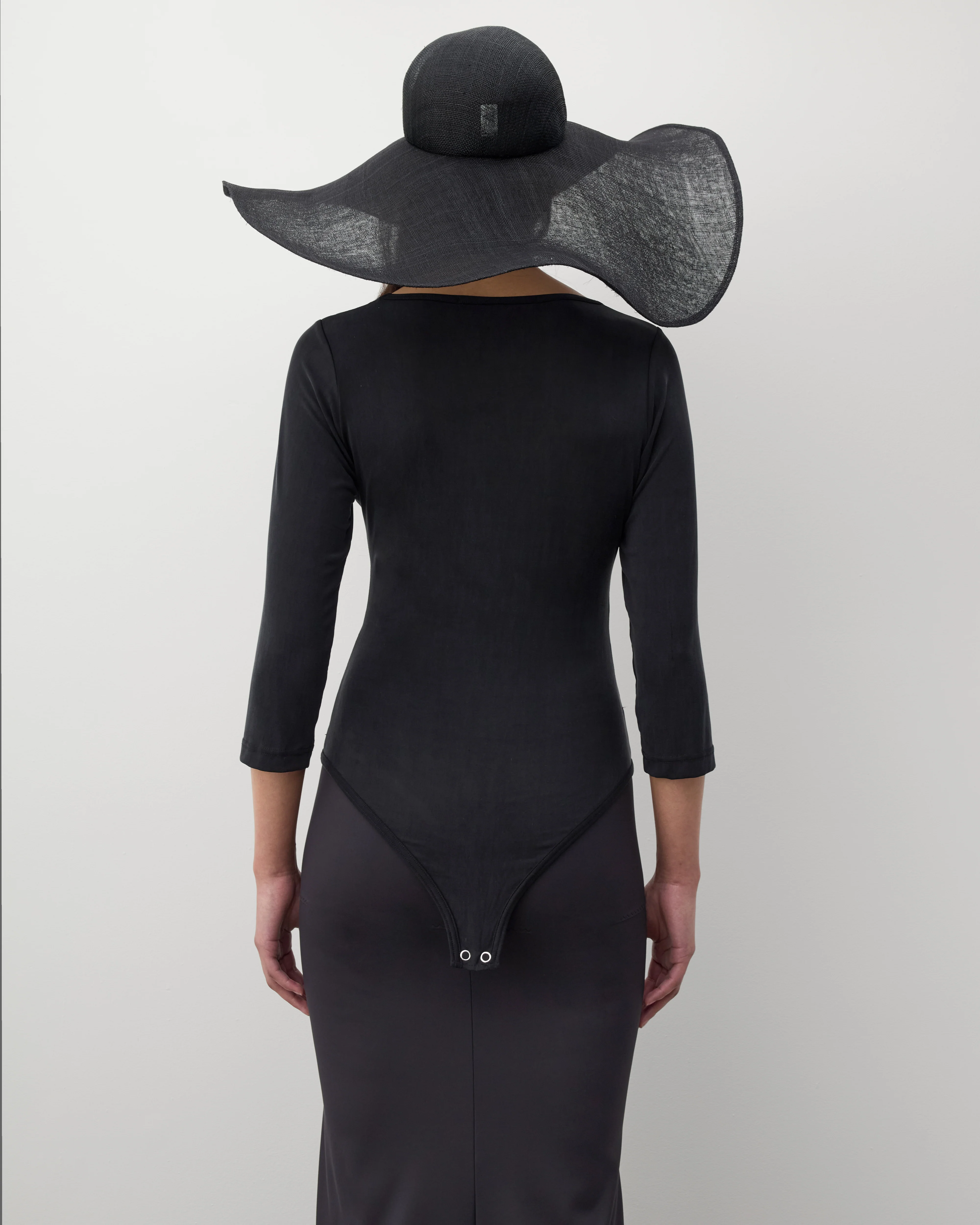 Junya Watanabe - Women's Long Sleeve Bodysuit - (Black) - Image 5