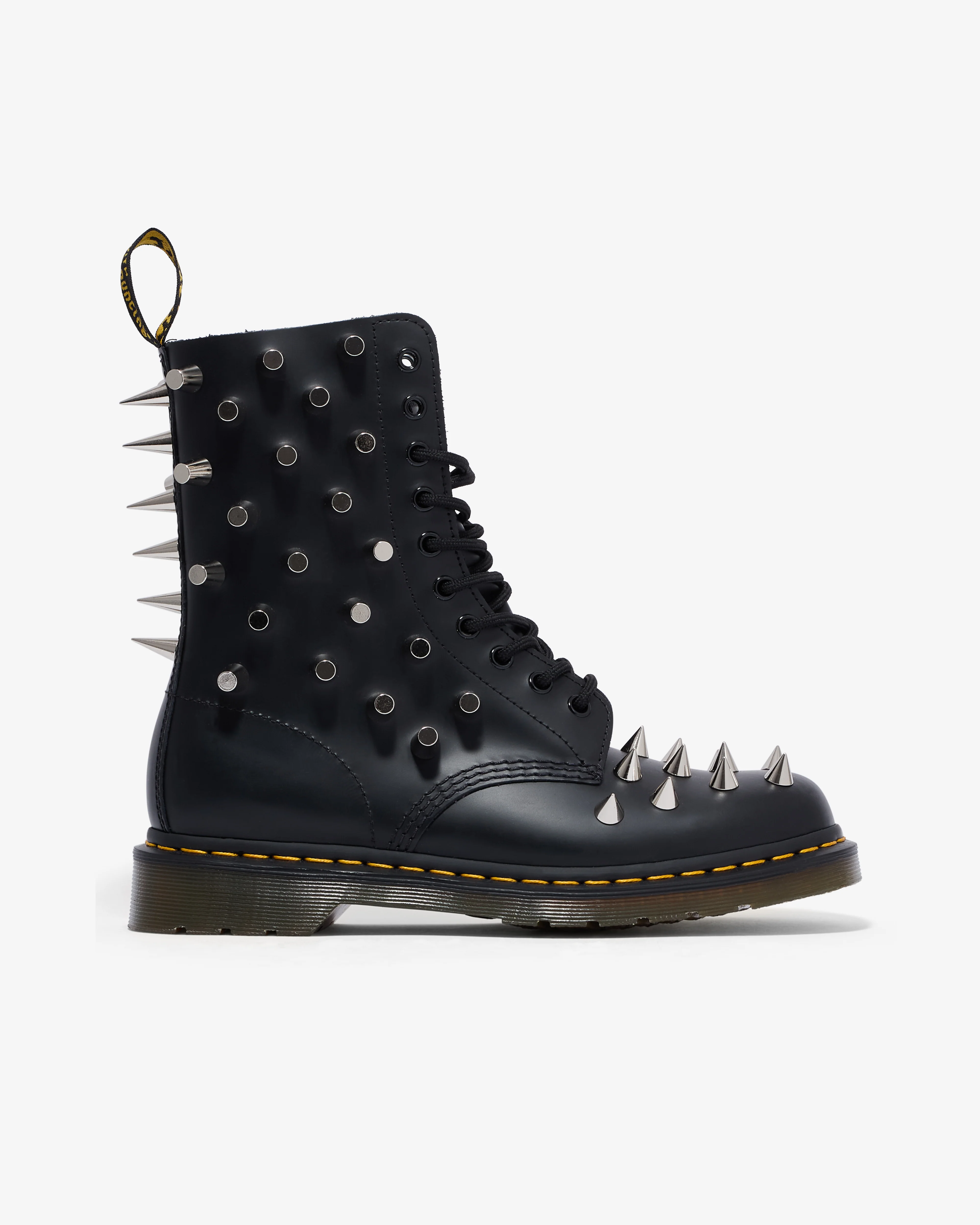 Junya Watanabe - Women’s Dr Martens Studded 1460 Boots - (Black)