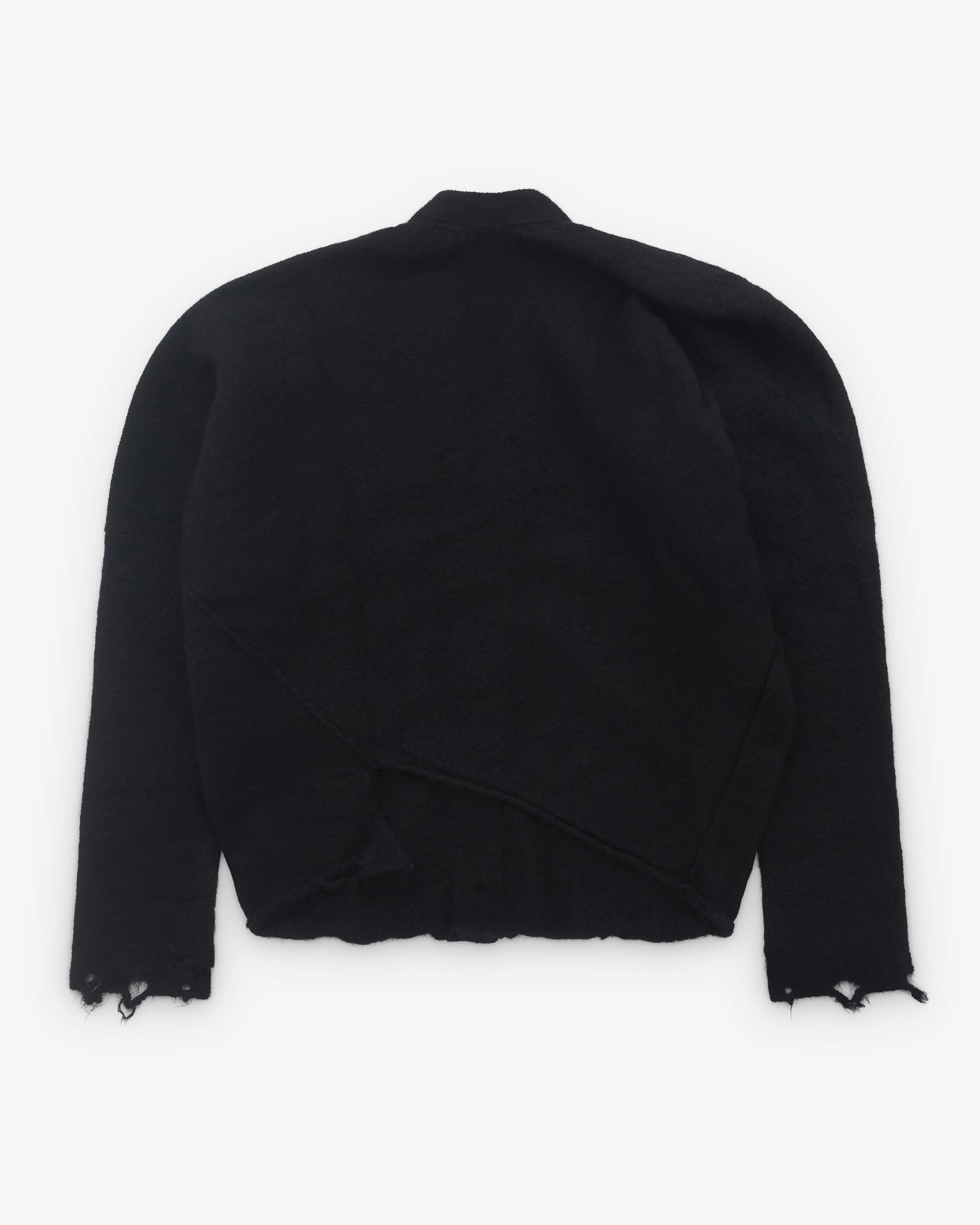 Junya Watanabe - Women’s V-Neck Cardigan - (Black) - Image 2