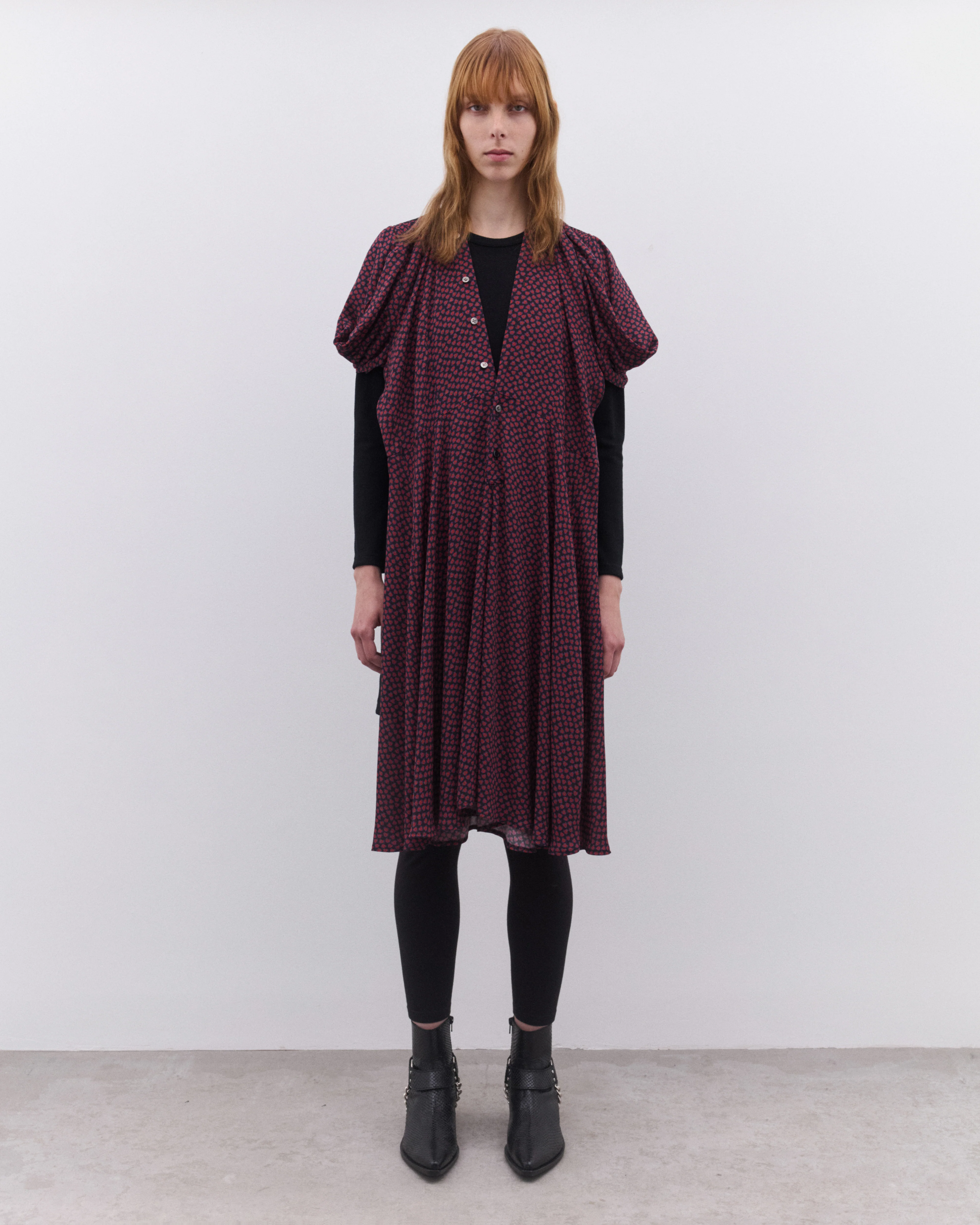 Junya Watanabe - Women’s V-Neck Dress - (Multi) - Image 6