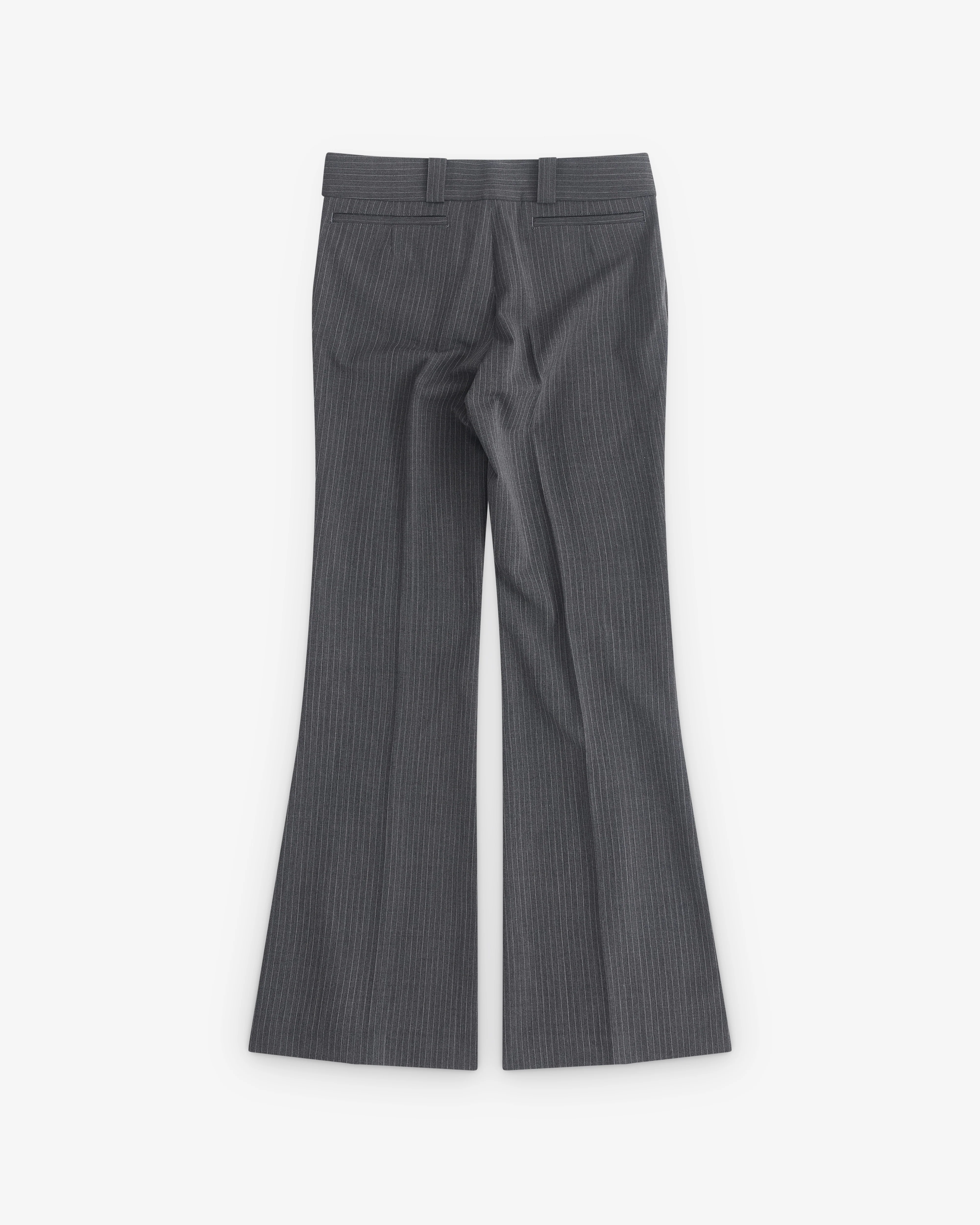 Junya Watanabe - Women’s Pinstripe Trouser - (Grey) - Image 2