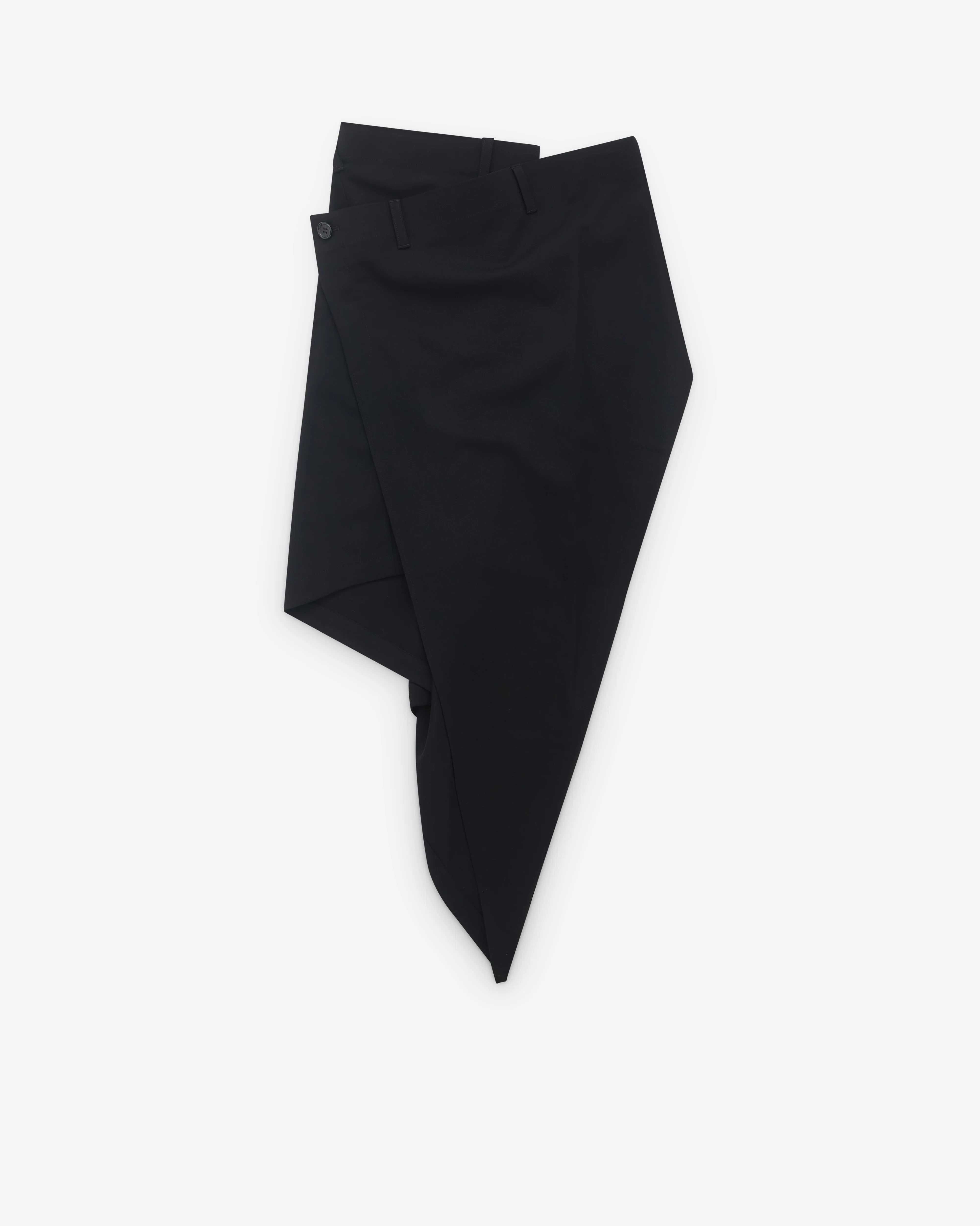 Junya Watanabe - Women’s Wrap Skirt - (Black) - Image 2