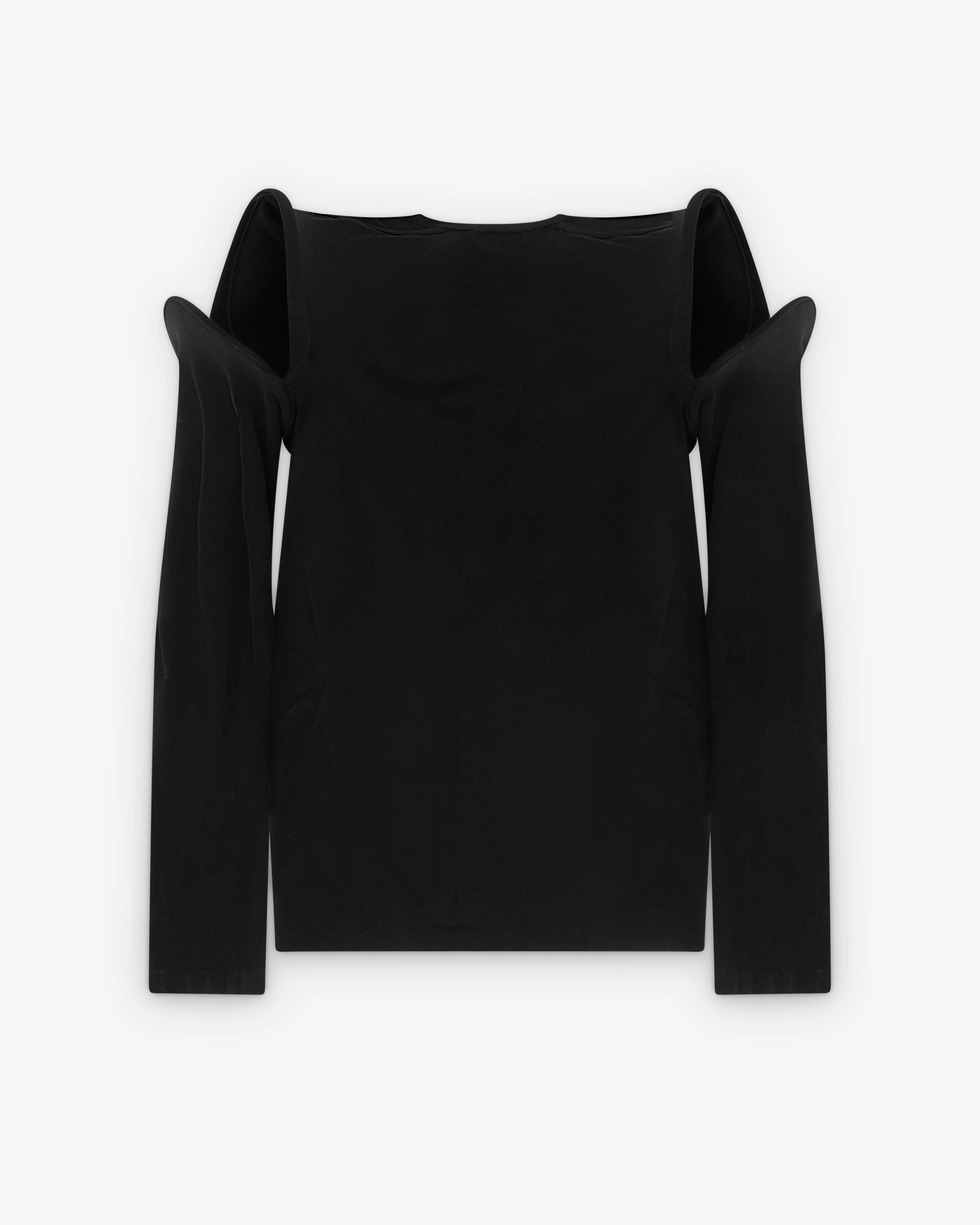 Junya Watanabe - Women's Point Shoulder Top - (Black) - Image 2