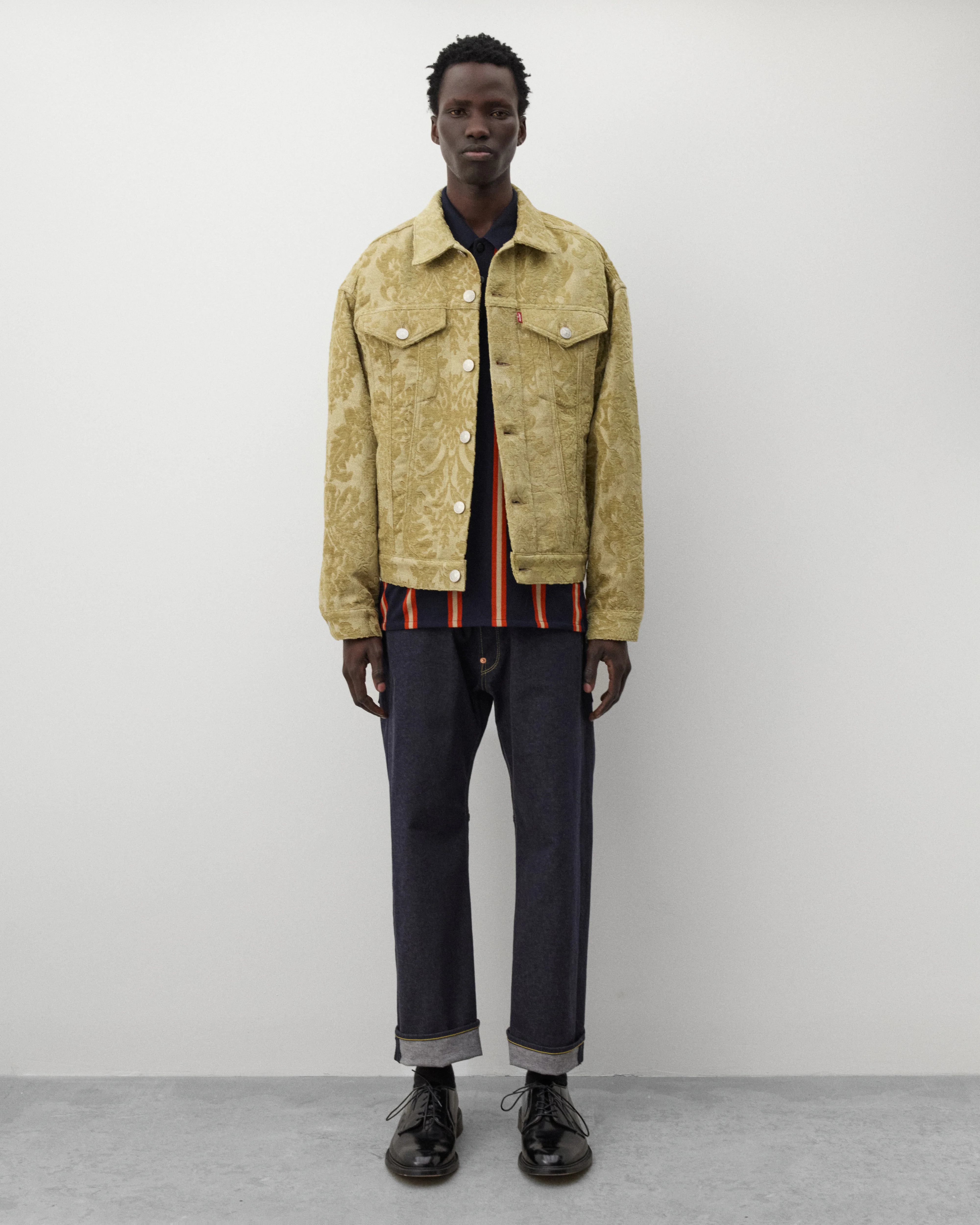 Junya Watanabe Man - Men's Straight Leg Jeans - (Indigo) - Image 6
