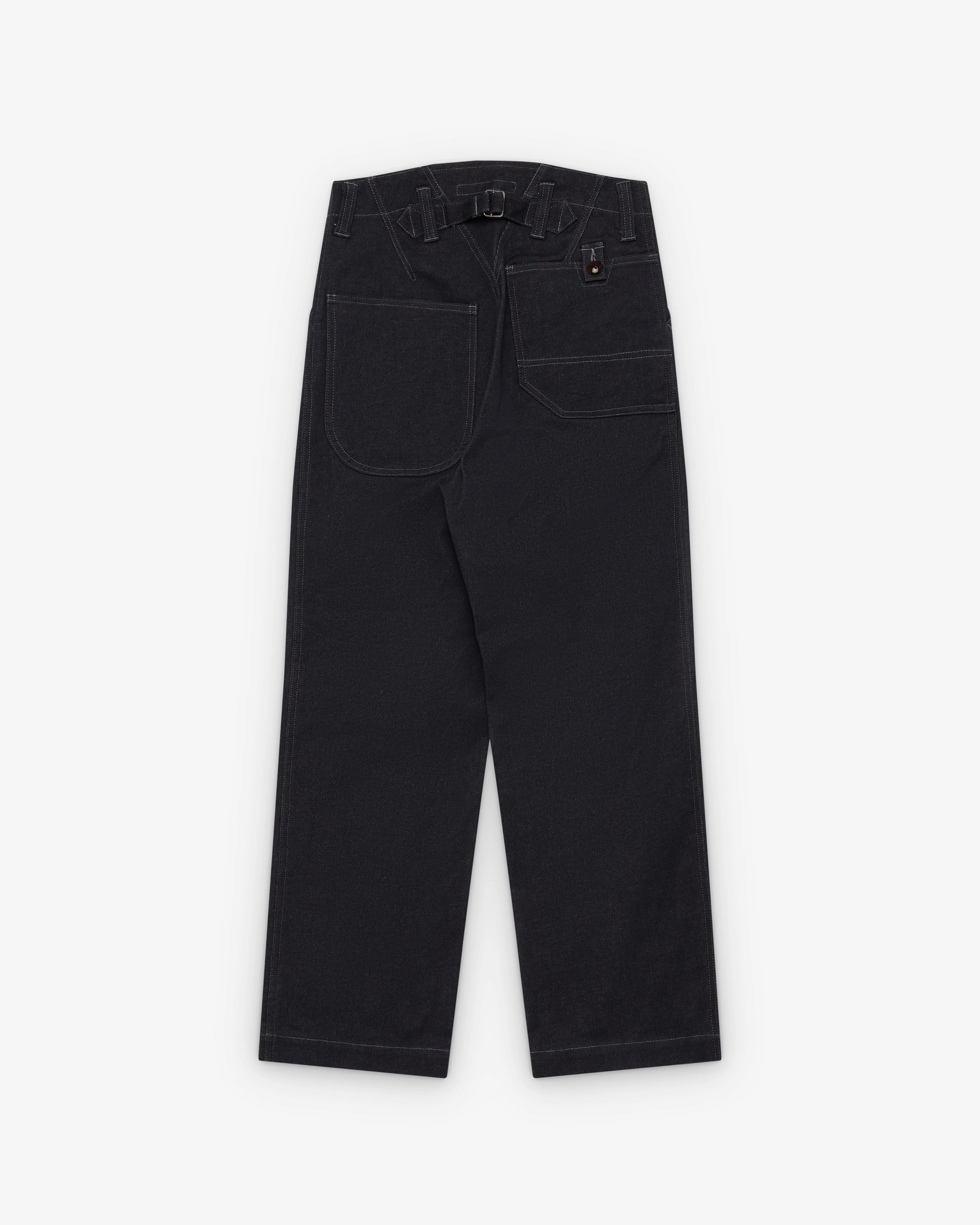 Junya Watanabe Man - Men's Denim Trousers - (Indigo) - Image 2