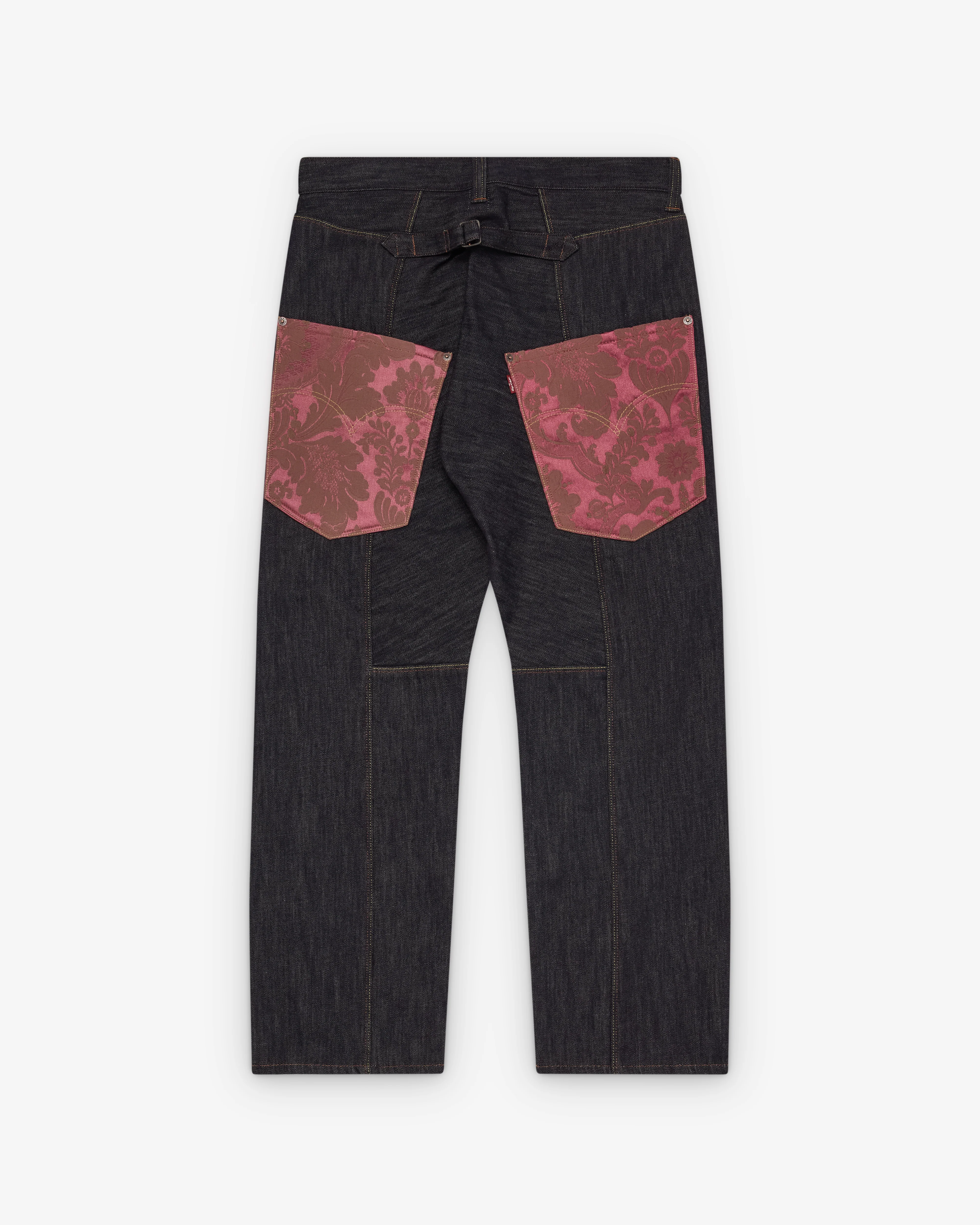 Junya Watanabe Man - Men's Levi's Jacquard Pocket Jeans - (Indigo) - Image 2