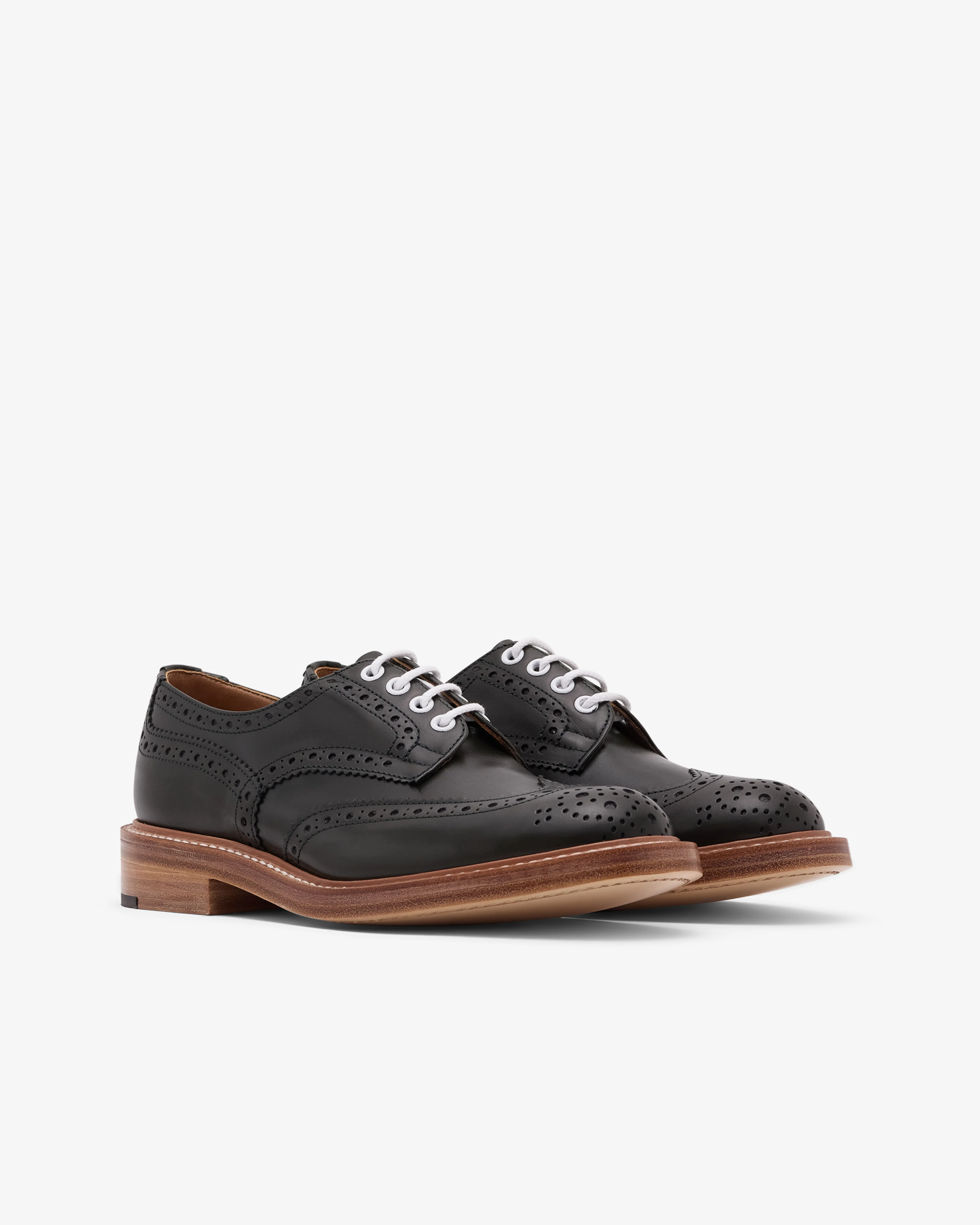 Junya Watanabe MAN - Men's Trickers Derby Brogues - (Green) - Image 3
