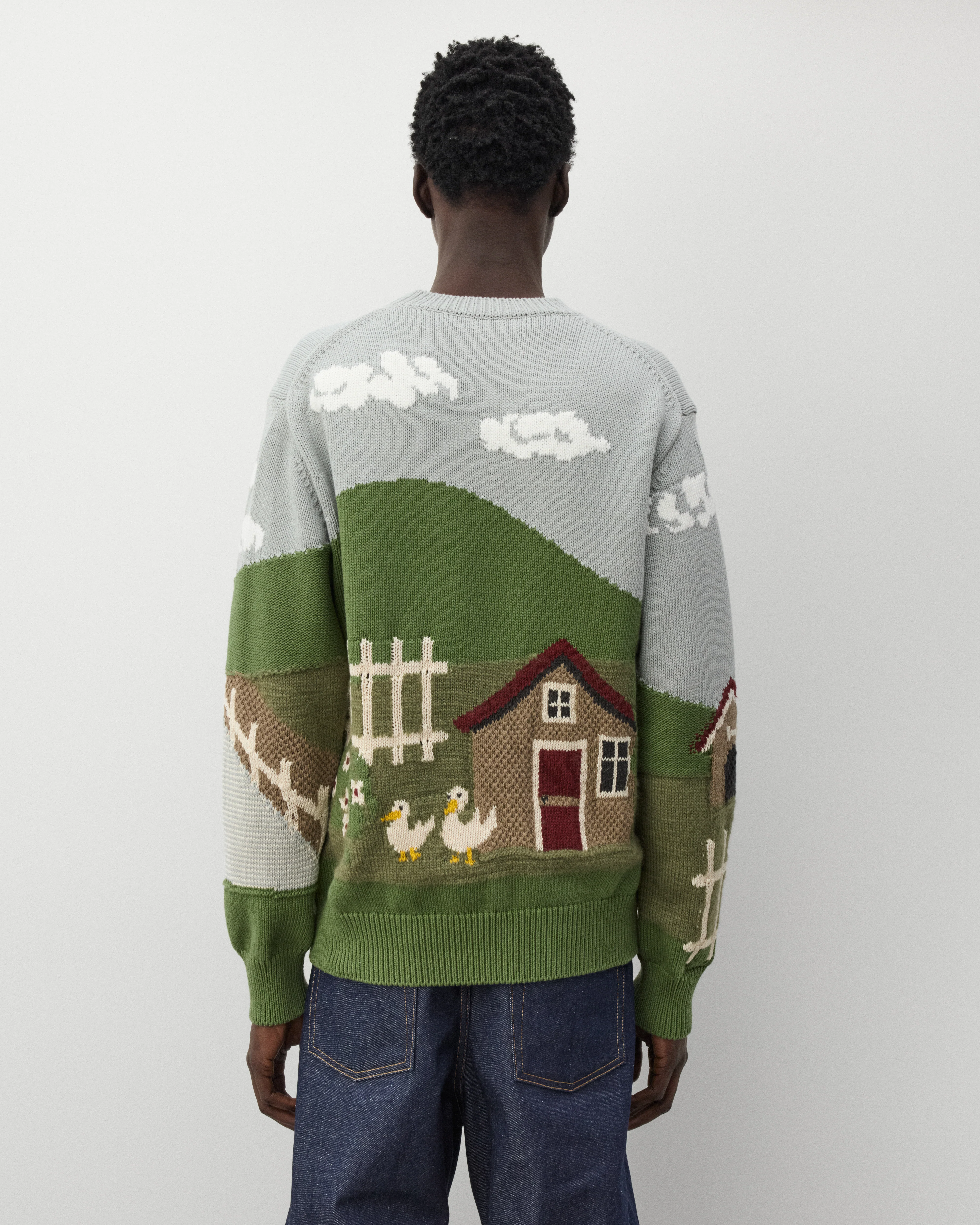 Junya Watanabe Man - Men's House Sweater - (Multi) - Image 5