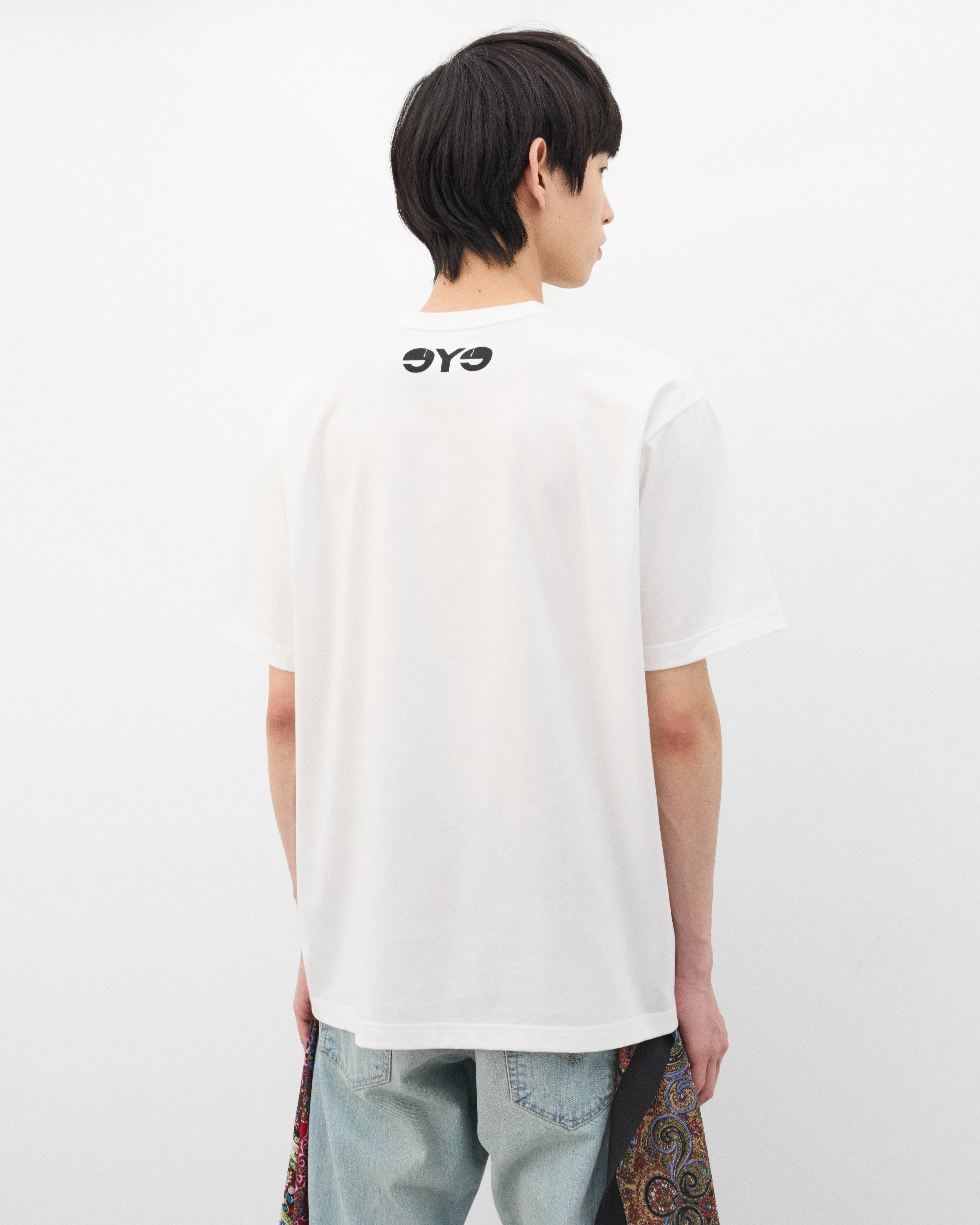 EYE Junya Watanabe Man - Men's Levi's T-Shirt - (White) - Image 5