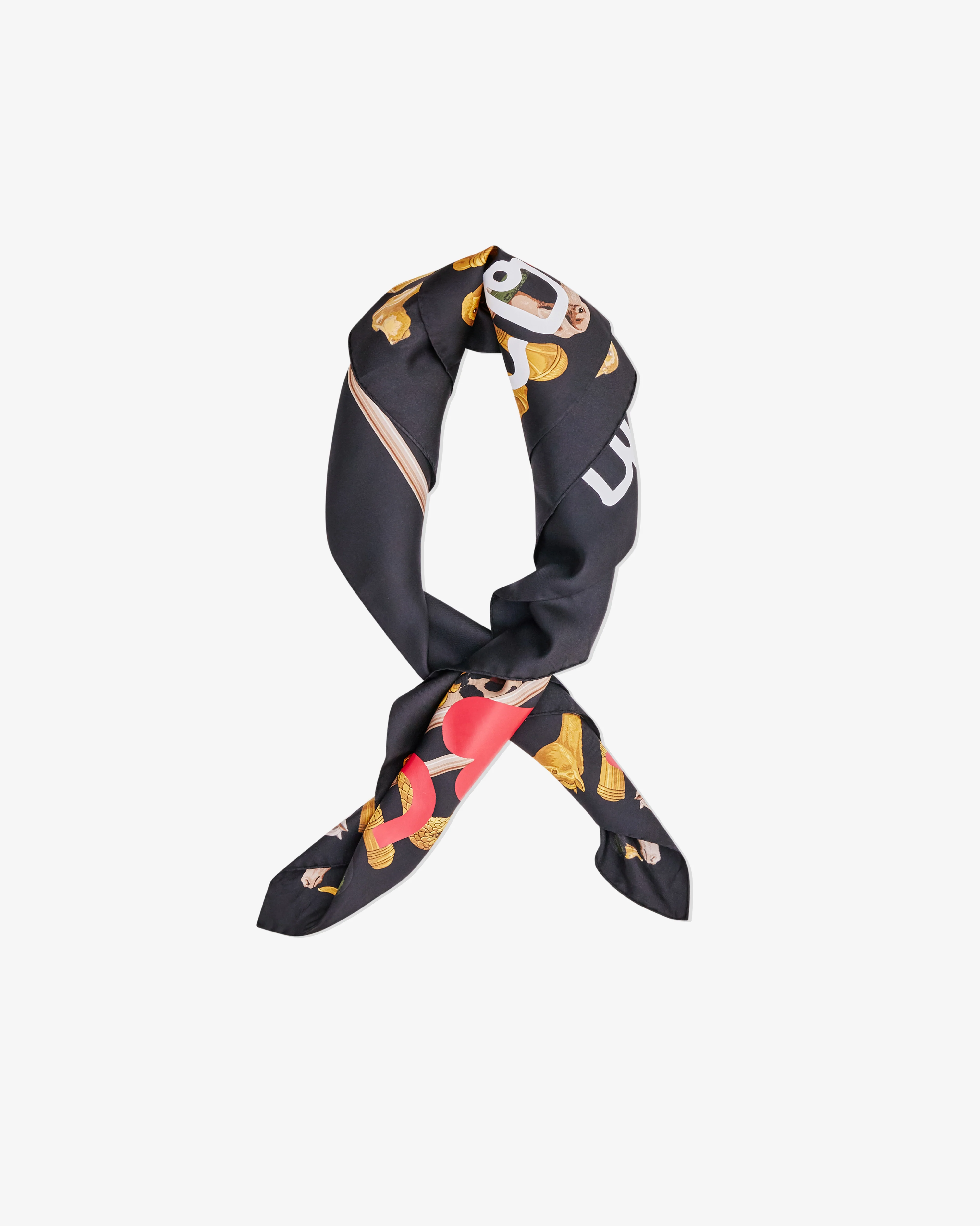 Junya Watanabe MAN - CPFM Silk Scarf - (Print D) - Image 2