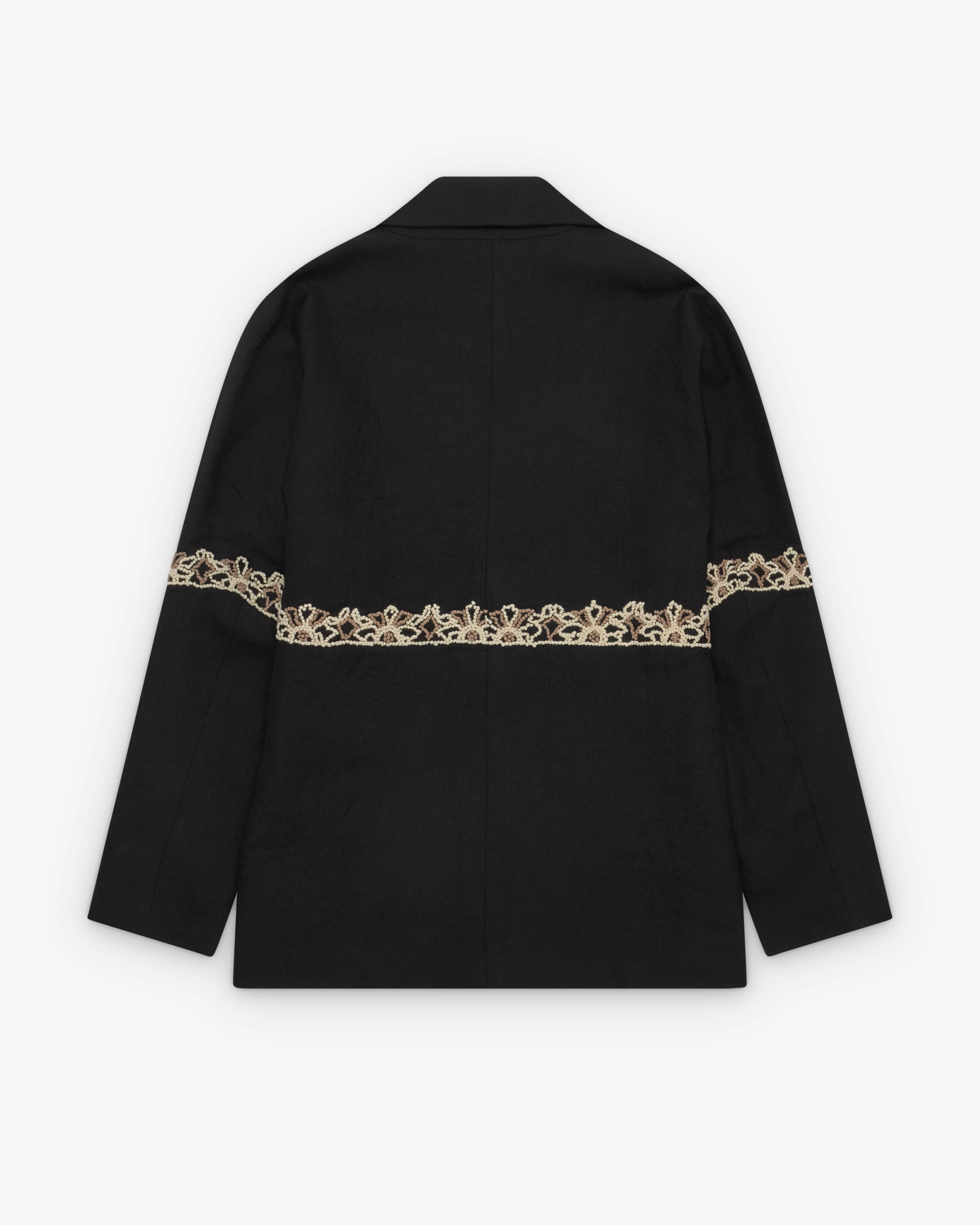 Kartik Research - Men's Two Button Blazer - (Black) - Image 2