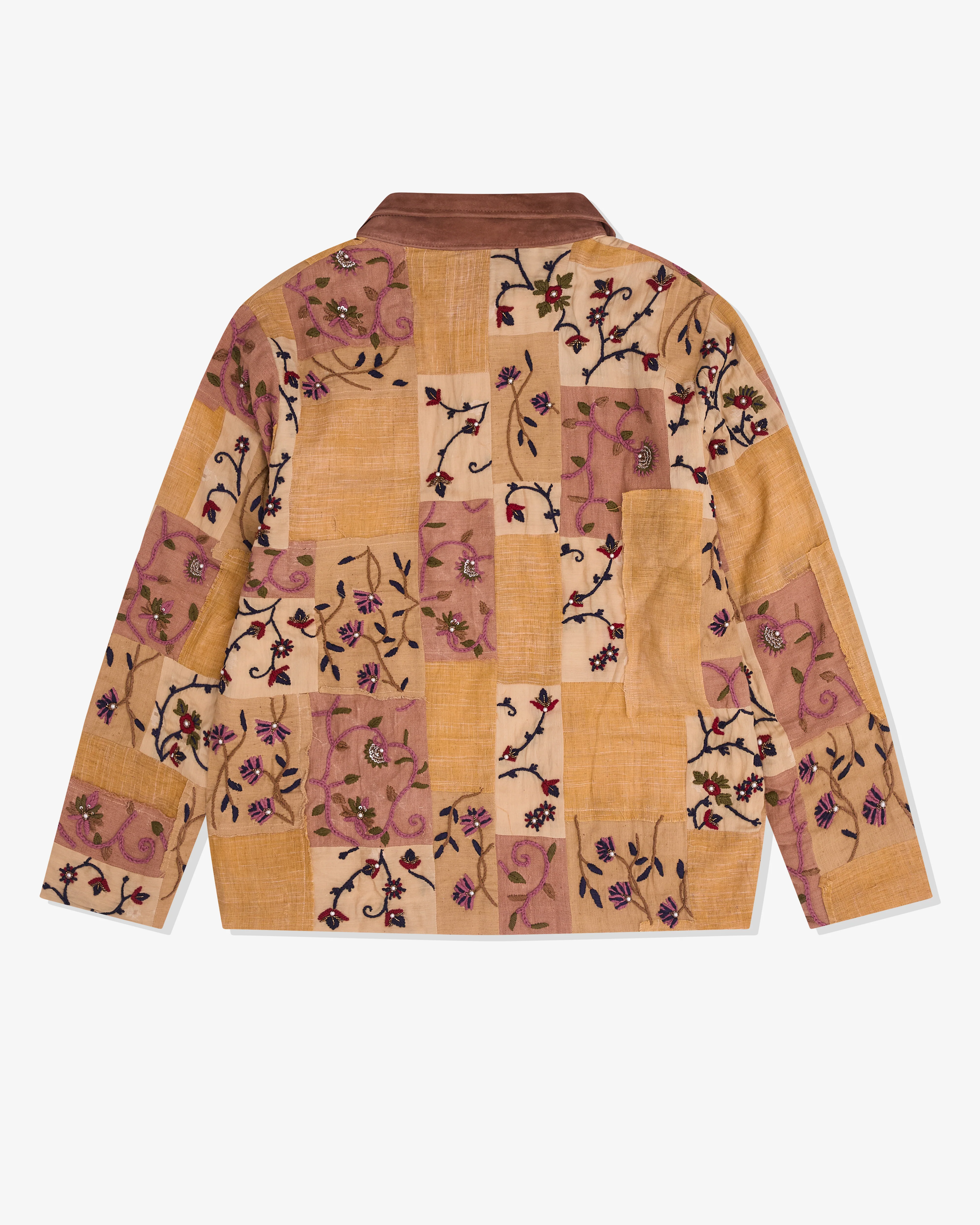 Kartik Research - Men’s Patchworked Chore Coat - (Yellow) - Image 2