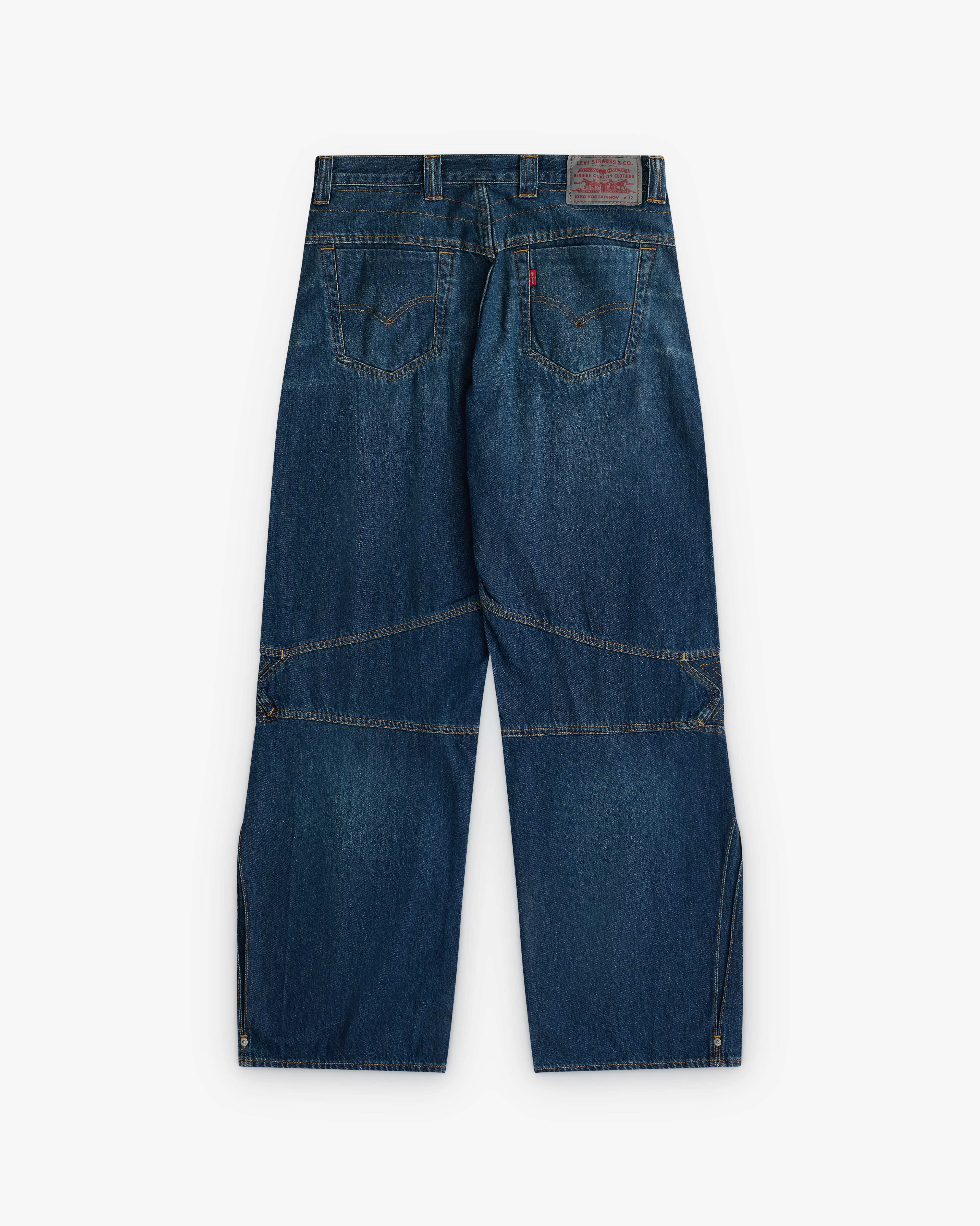 Kiko Kostadinov - Levi's Baggy Jean - (Mid Wash) - Image 2
