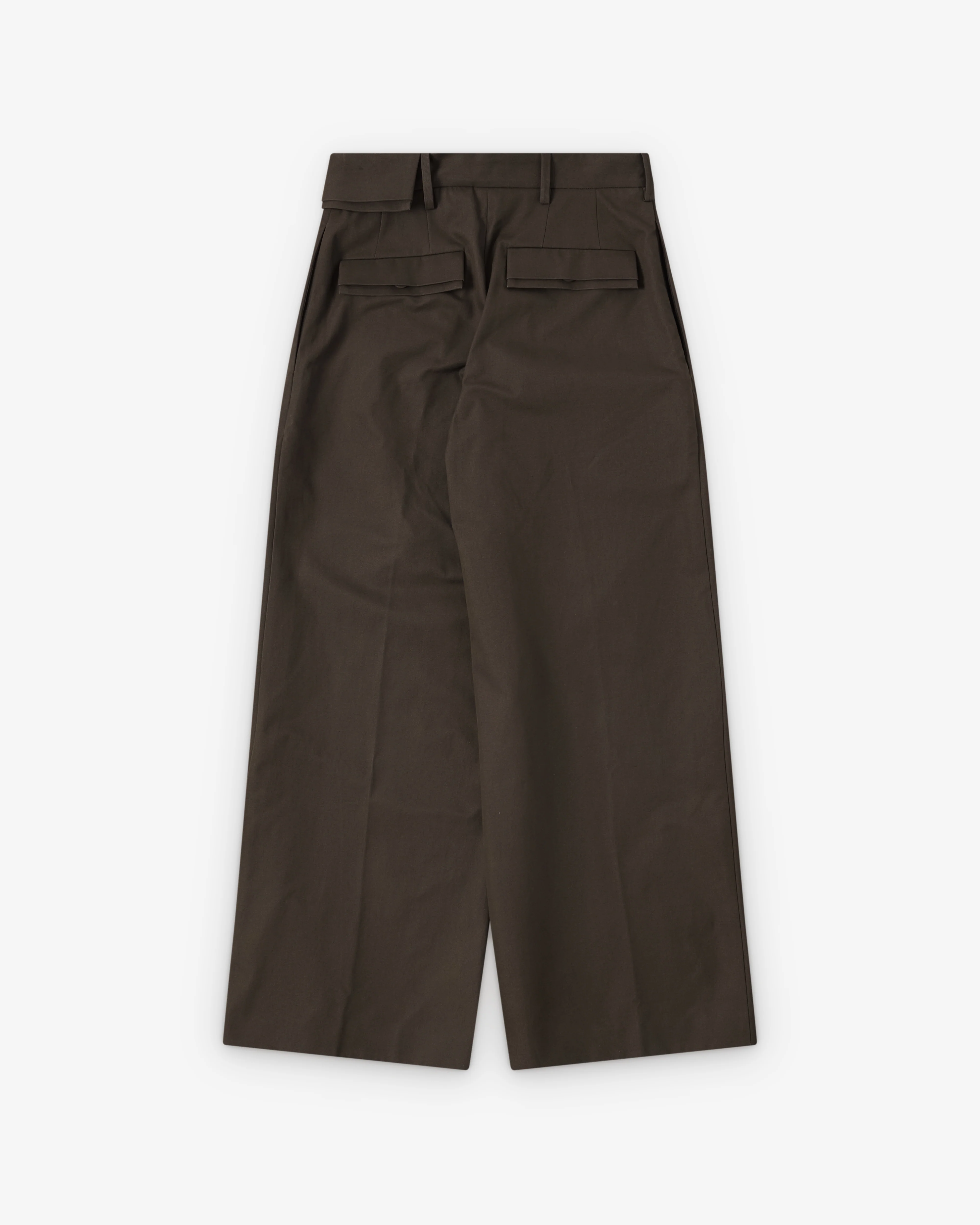 Kiko Kostadinov  - Men's Dieze Wide Trousers - (Khaki) - Image 2