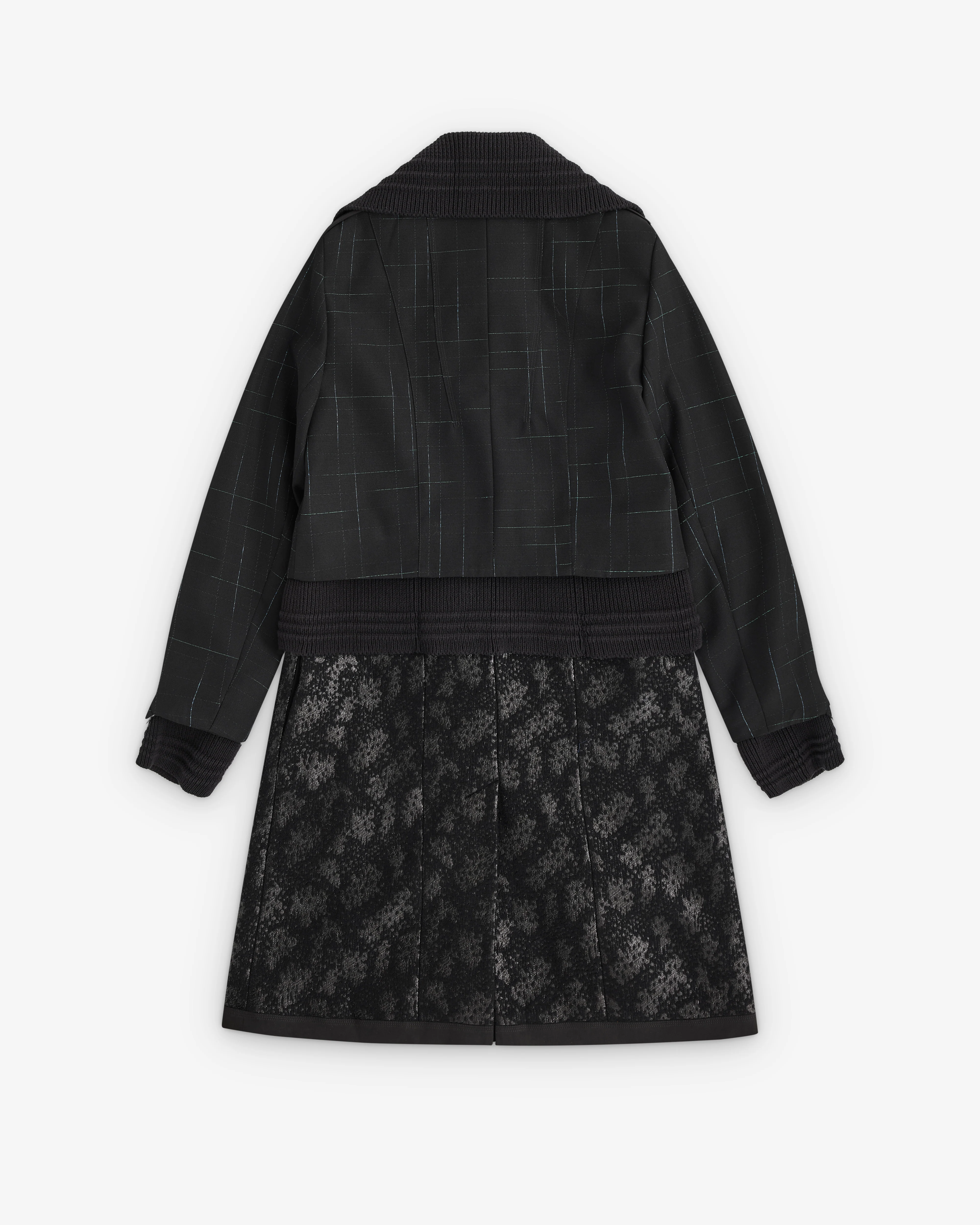 Kiko Kostadinov - Men’s Estike Long Coat - (Check) - Image 2