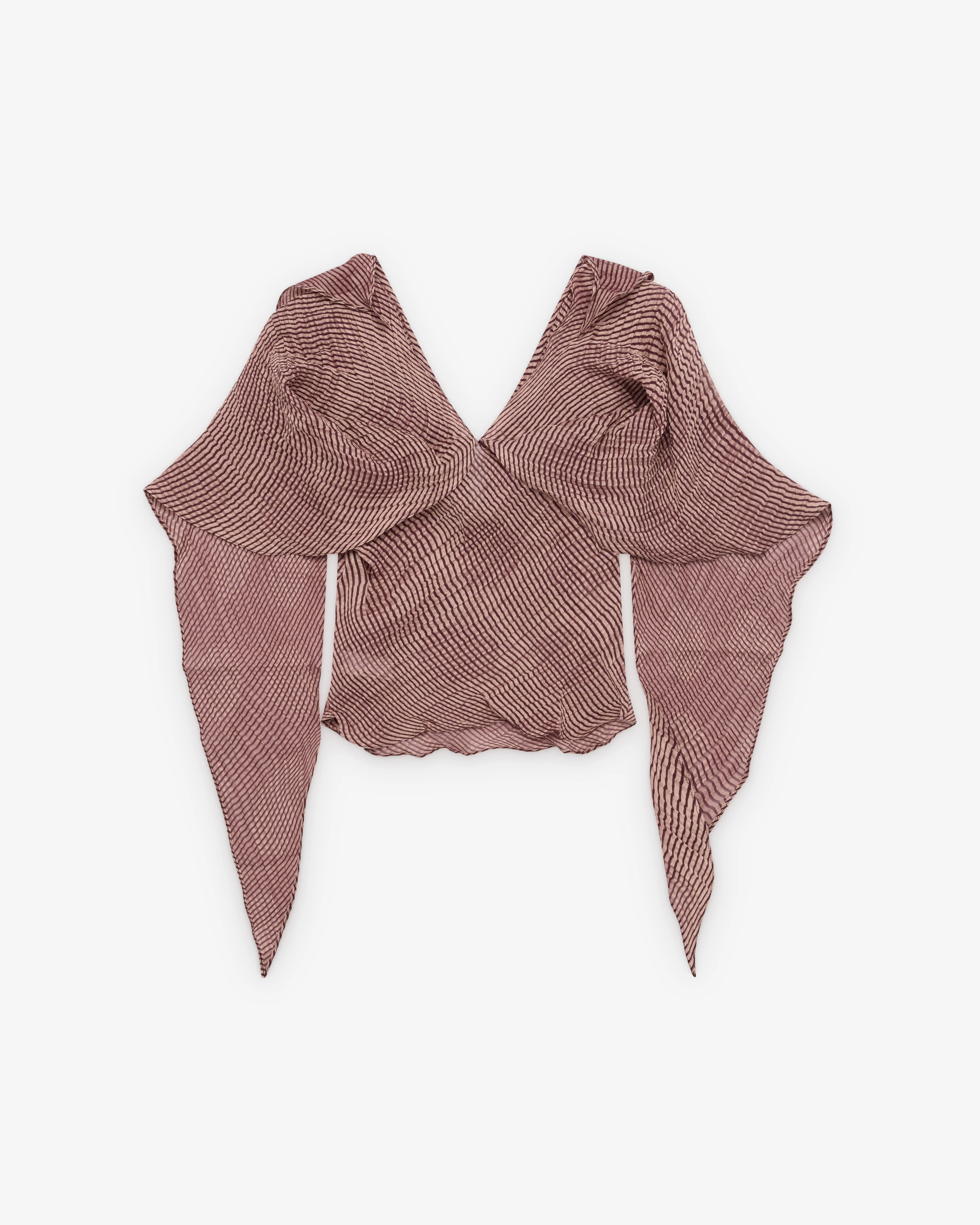 Kiko Kostadinov - Women's Plexus Blouse - (Bordeaux) - Image 2