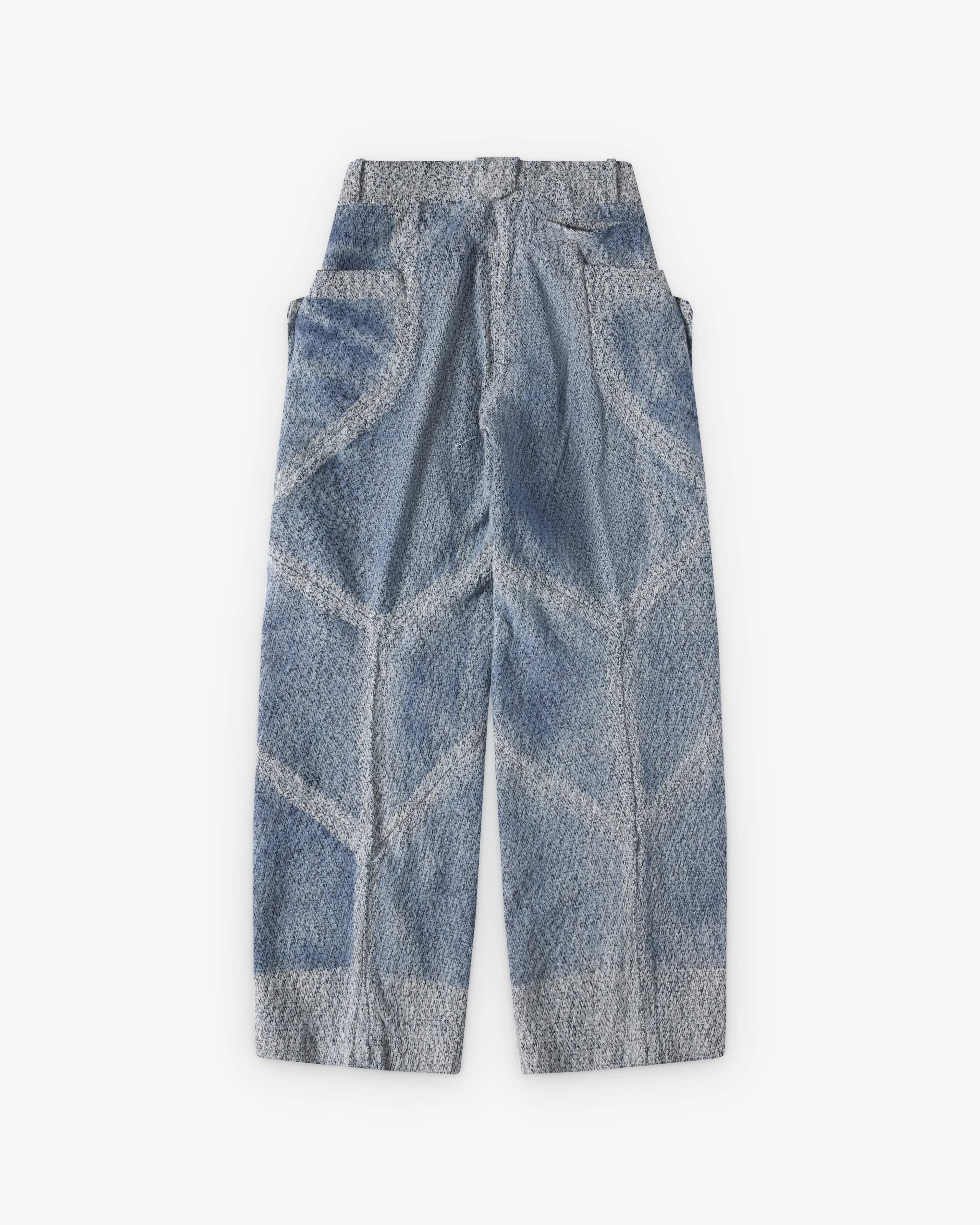 Kiko Kostadinov - Women's Centennial Denim Trouser - (Indigo) - Image 2