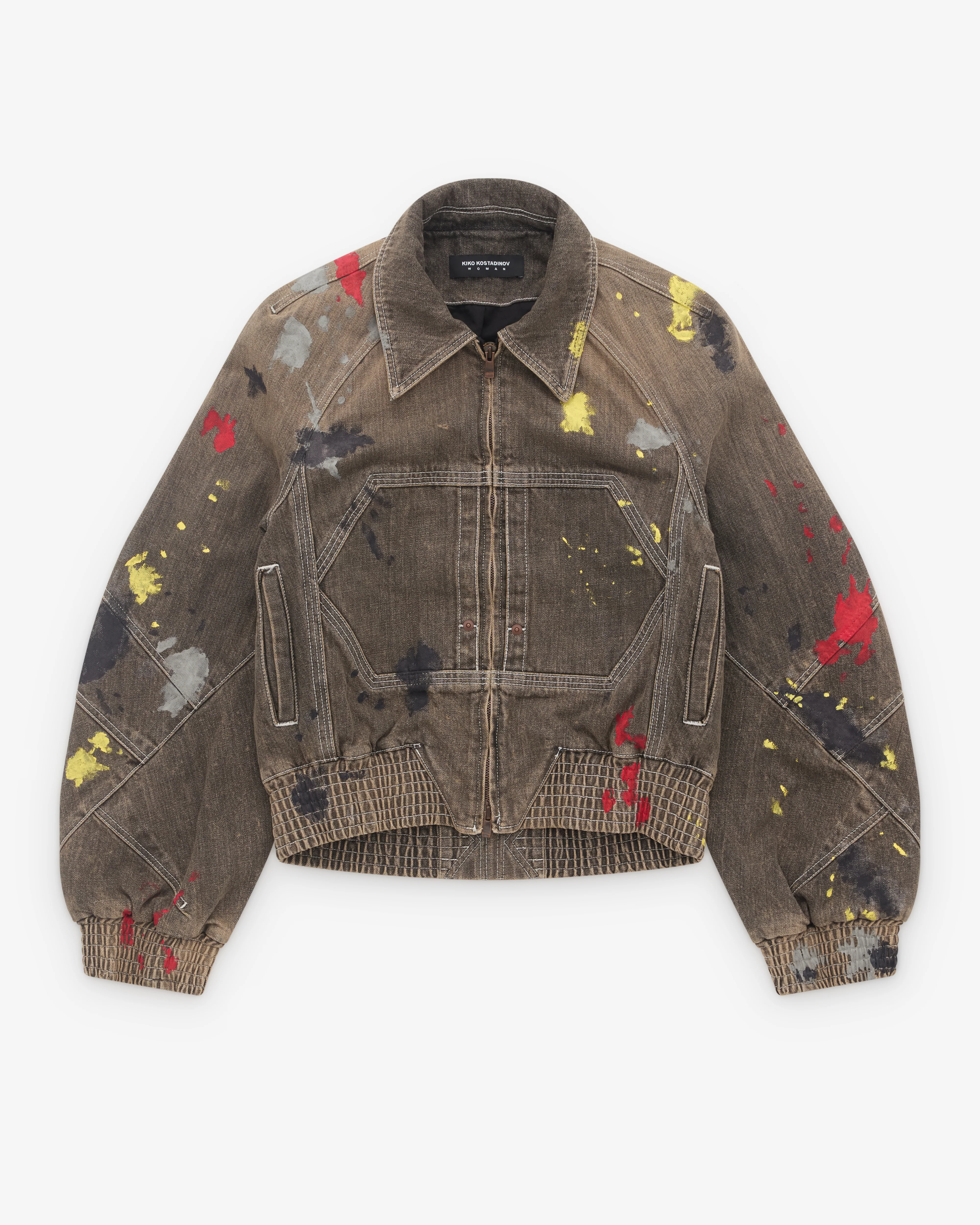 Kiko Kostadinov - Women's Bomber Jacket - (Washed Black)
