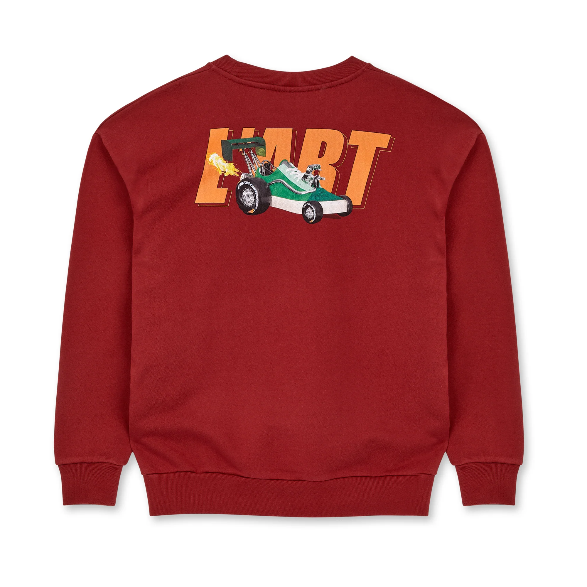 Kar L’Art De L’Automobile - Dragster Team Crewneck - (Red) - Image 2