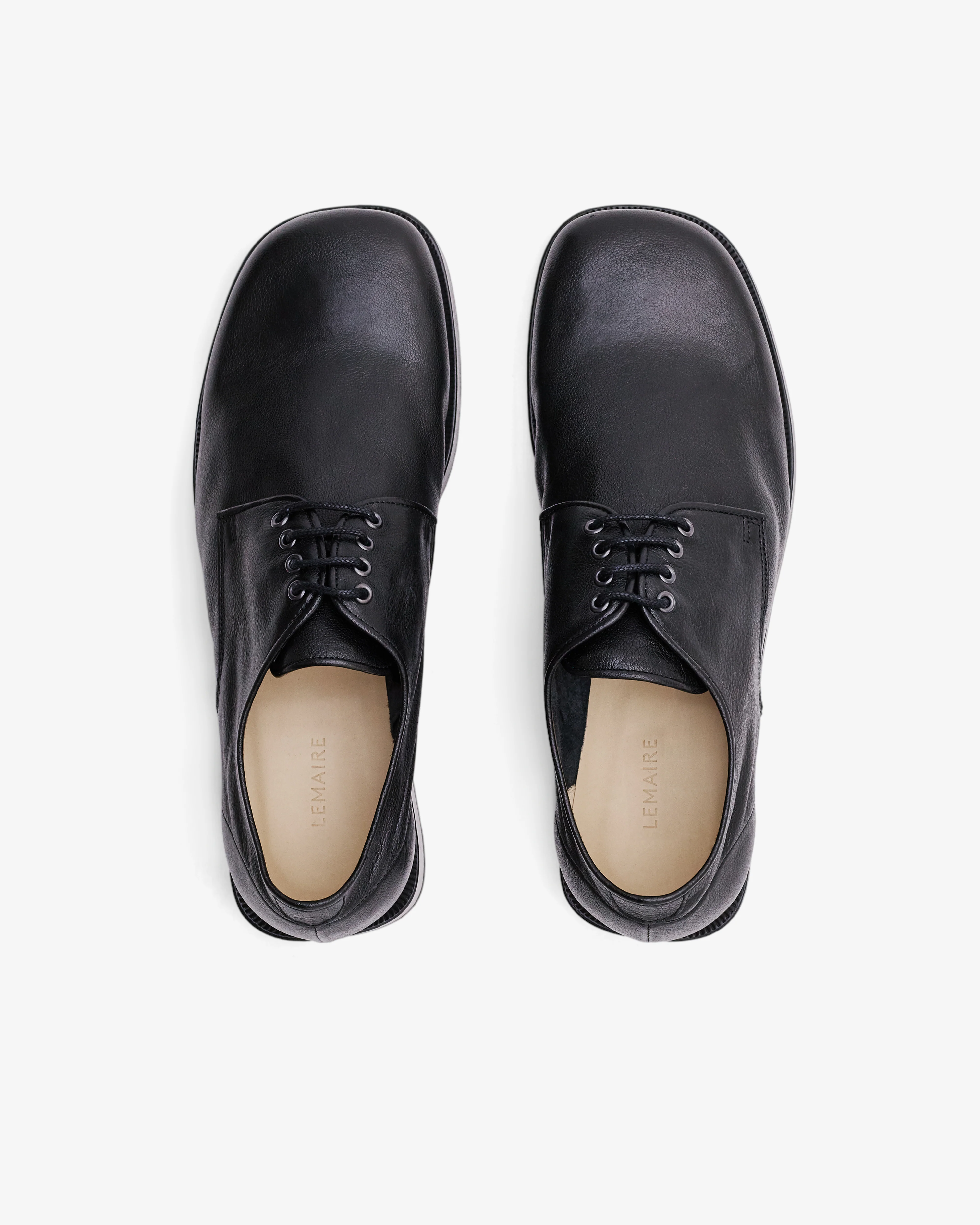 Lemaire - Men’s Anatomic Derbies - (Black) - Image 5