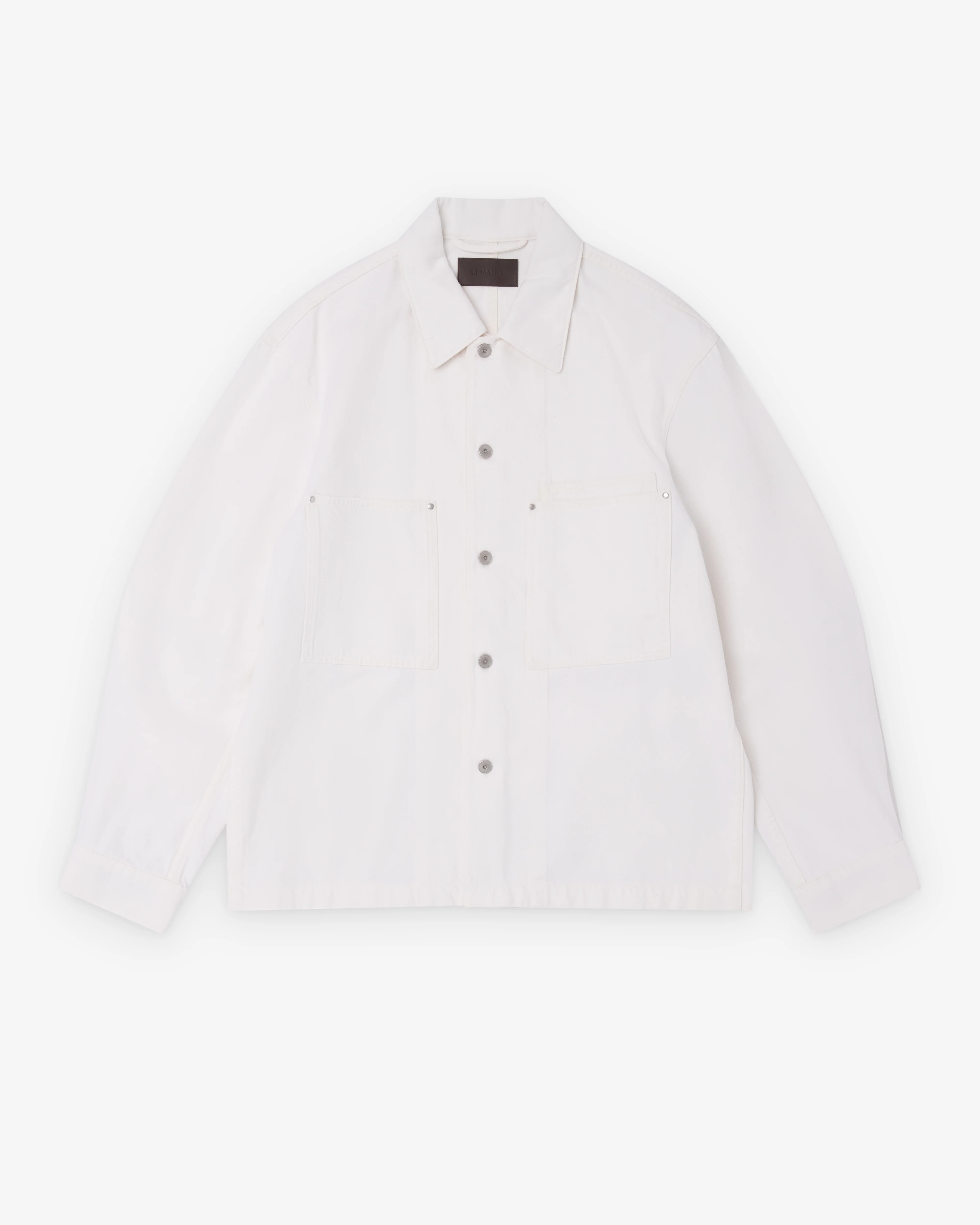 Lemaire - Men's Workwear Overshirt - (Milk)