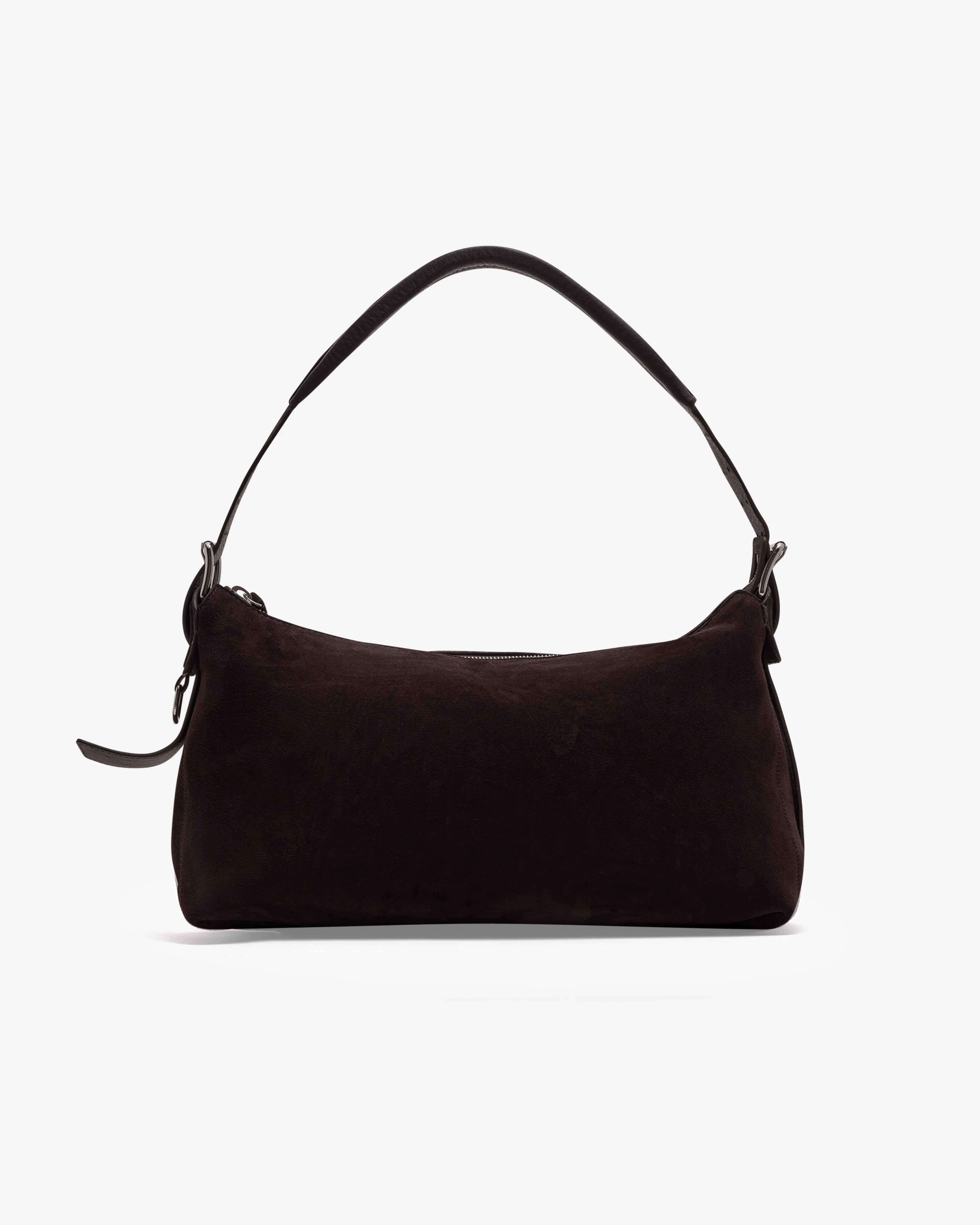 Lemaire - Women's Belted Baguette Bag - (Ebony Brown) - Image 3