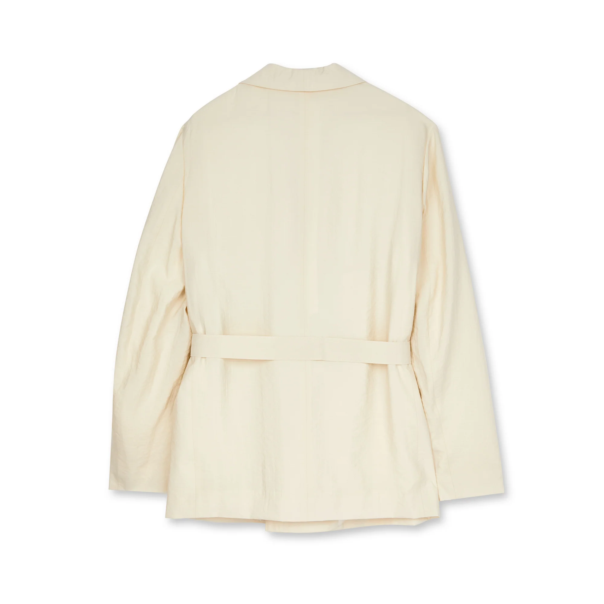 Lemaire - Women’s Belted Jacket - (Cream) - Image 2