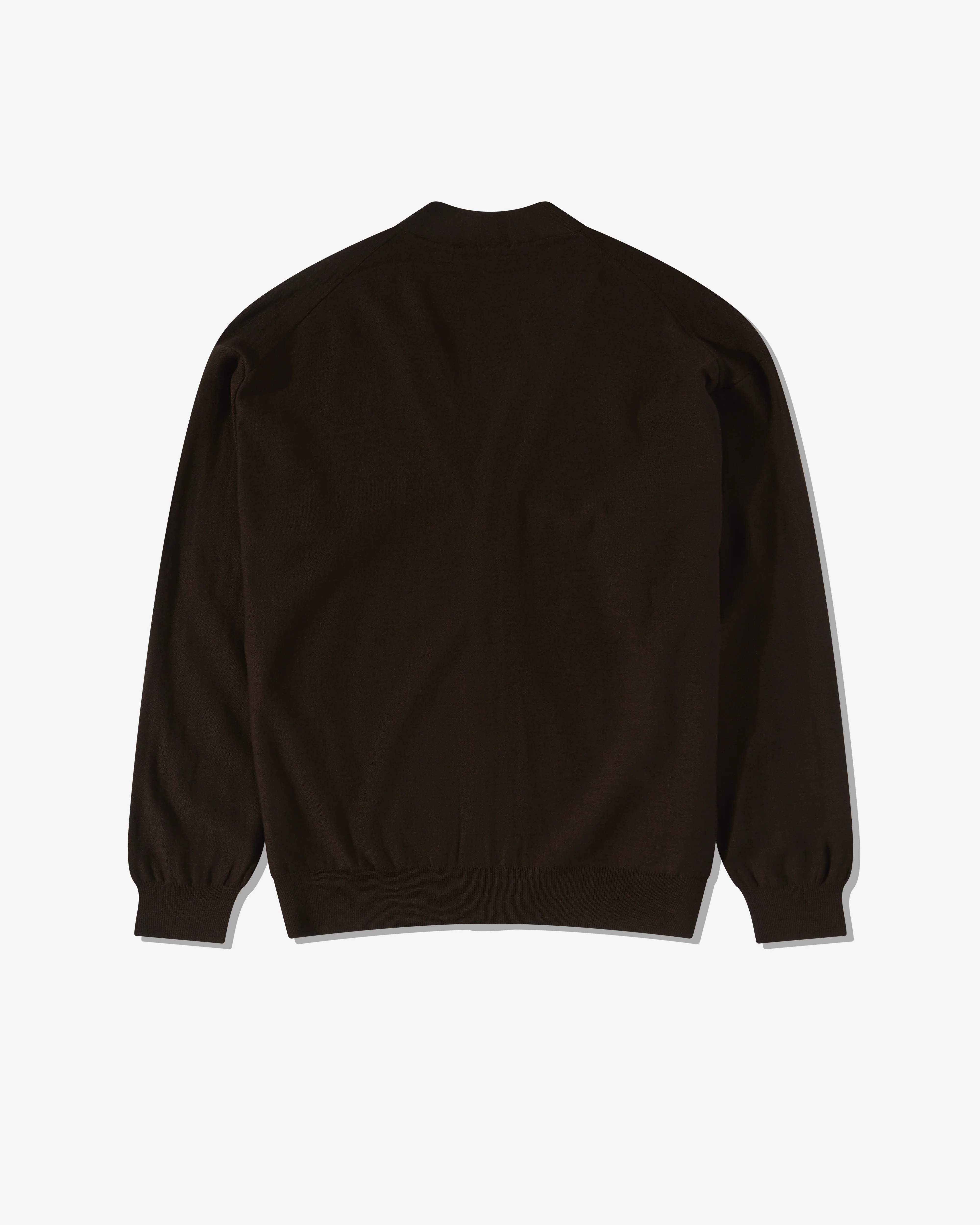 Lemaire - Women’s Relaxed Twisted Cardigan - (Pecan Brown) - Image 2