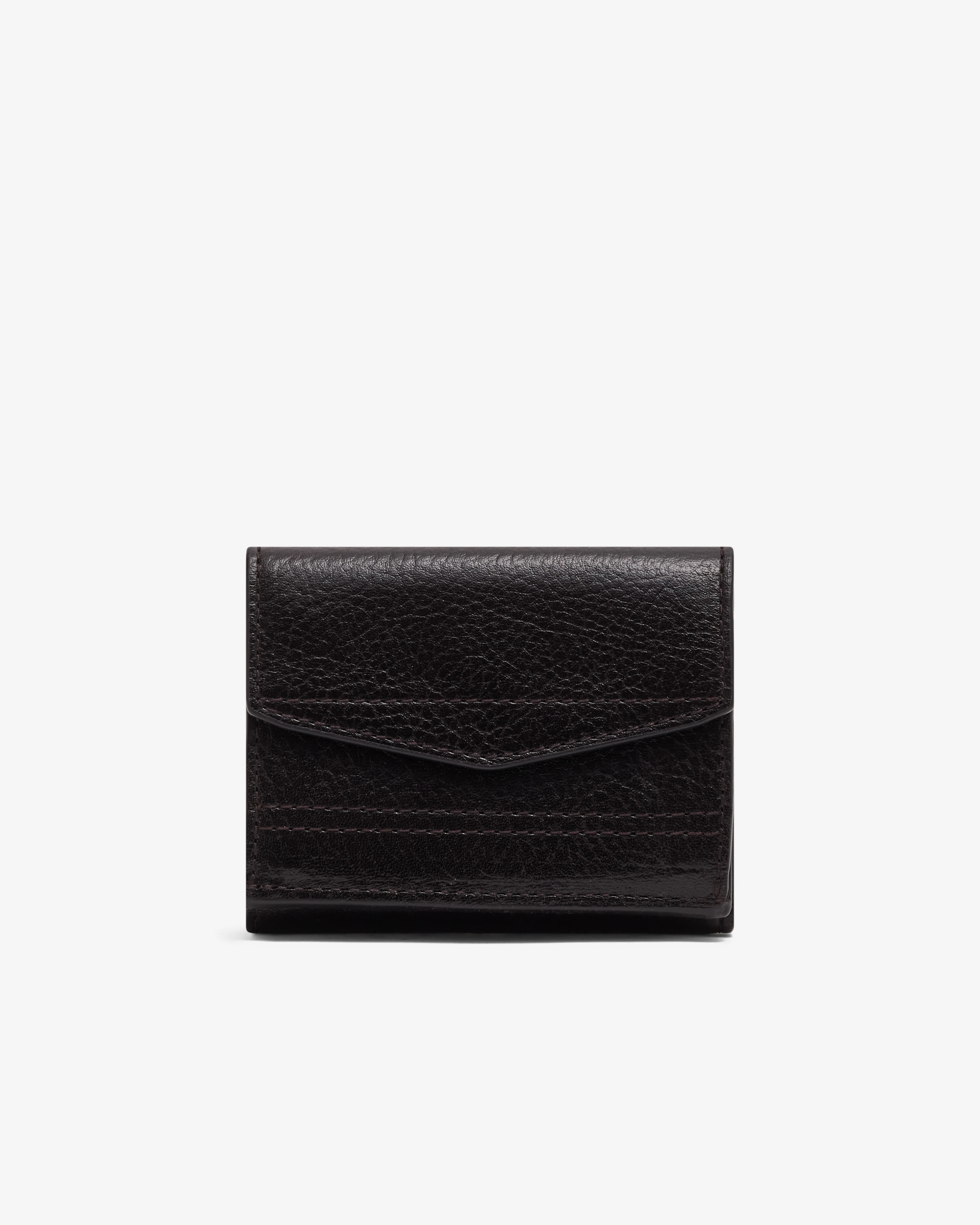 Lemaire - Women's Gear Trifold Wallet - (Espresso)